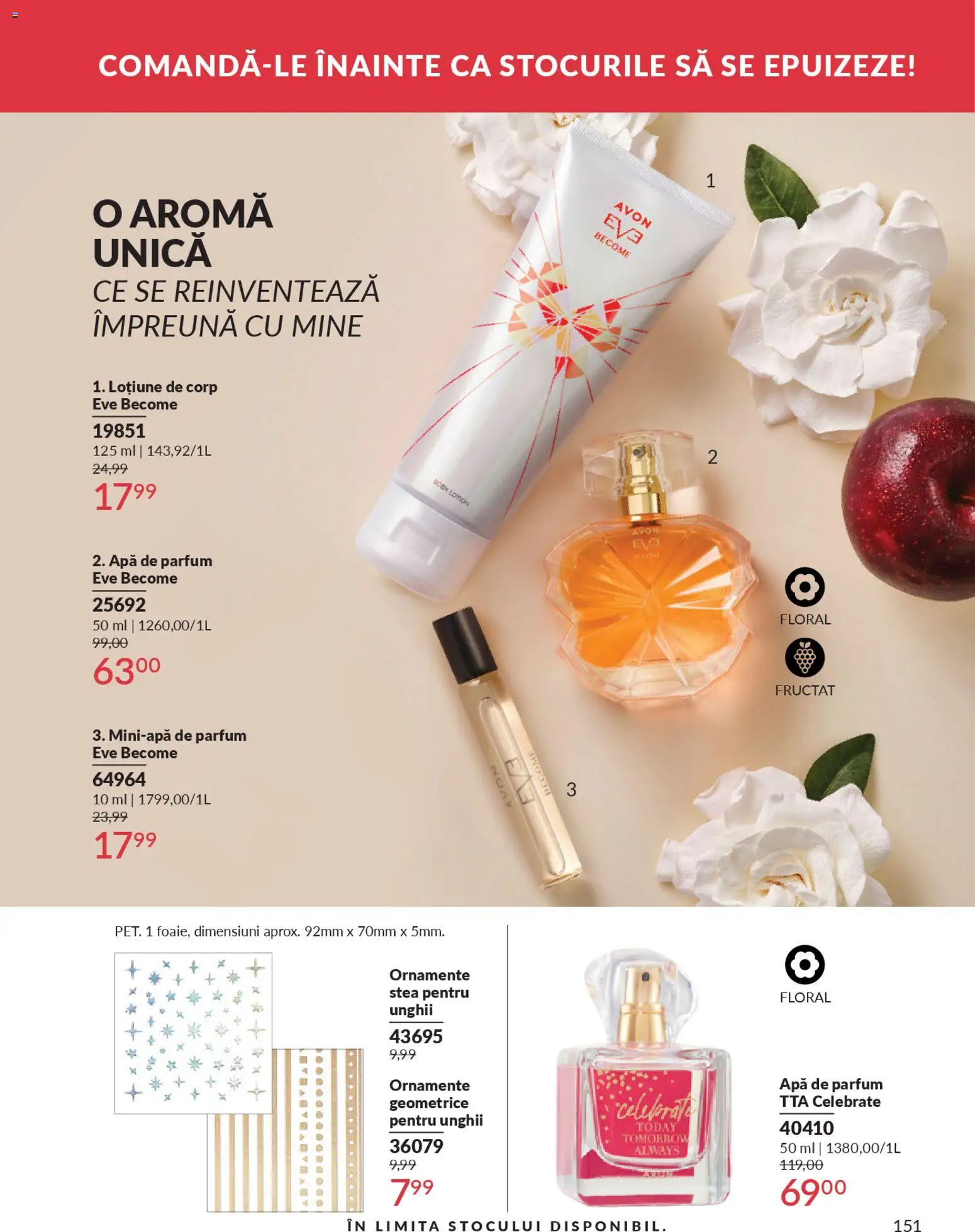 Catalog Avon 1 - 27 Februarie 2026 | Pagina 153 | Produse: Apă de parfum, Body, Parfum, Apă