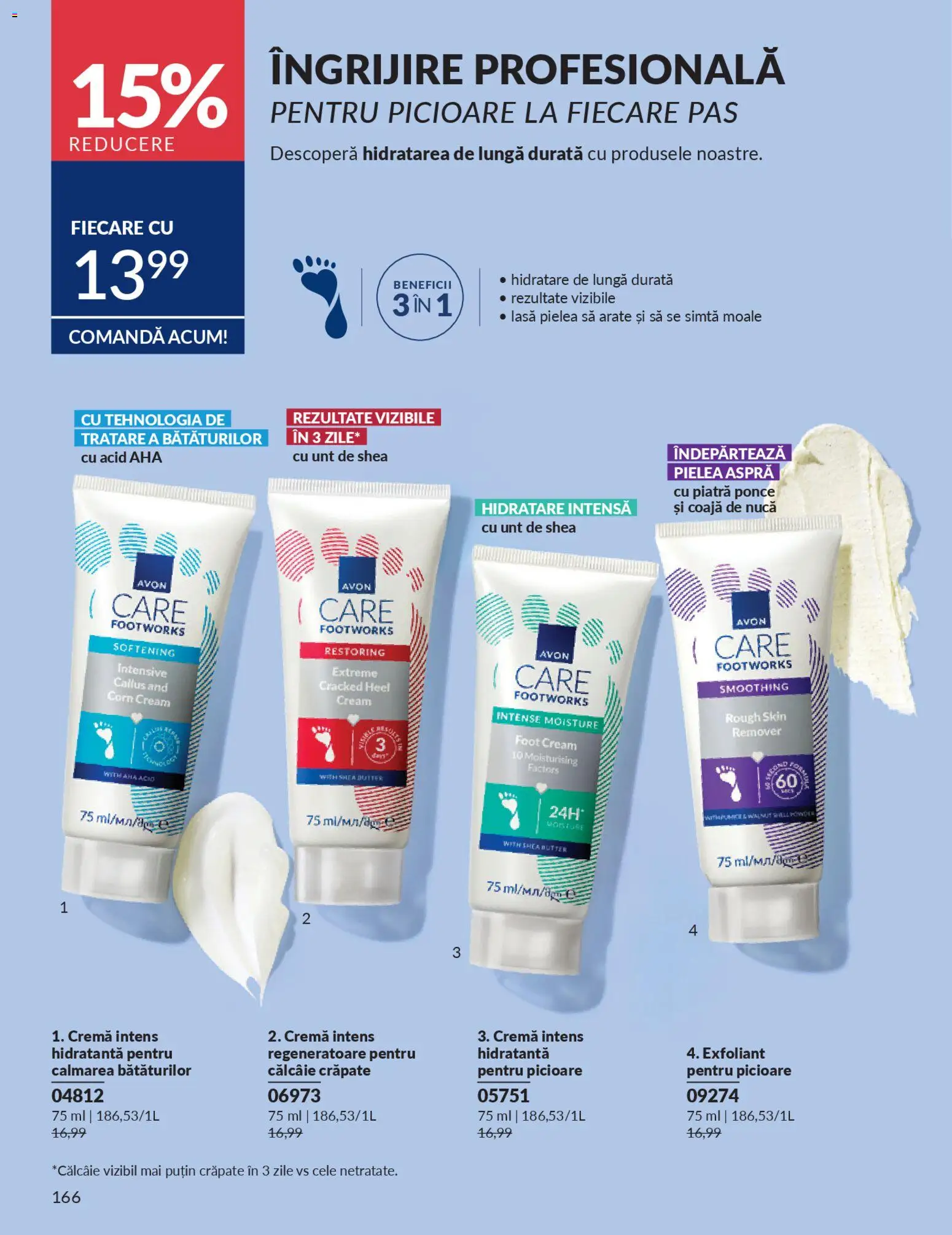 Catalog Avon 1 - 27 Februarie 2026 | Pagina 168 | Produse: Exfoliant, Scrub, Unt, Cremă