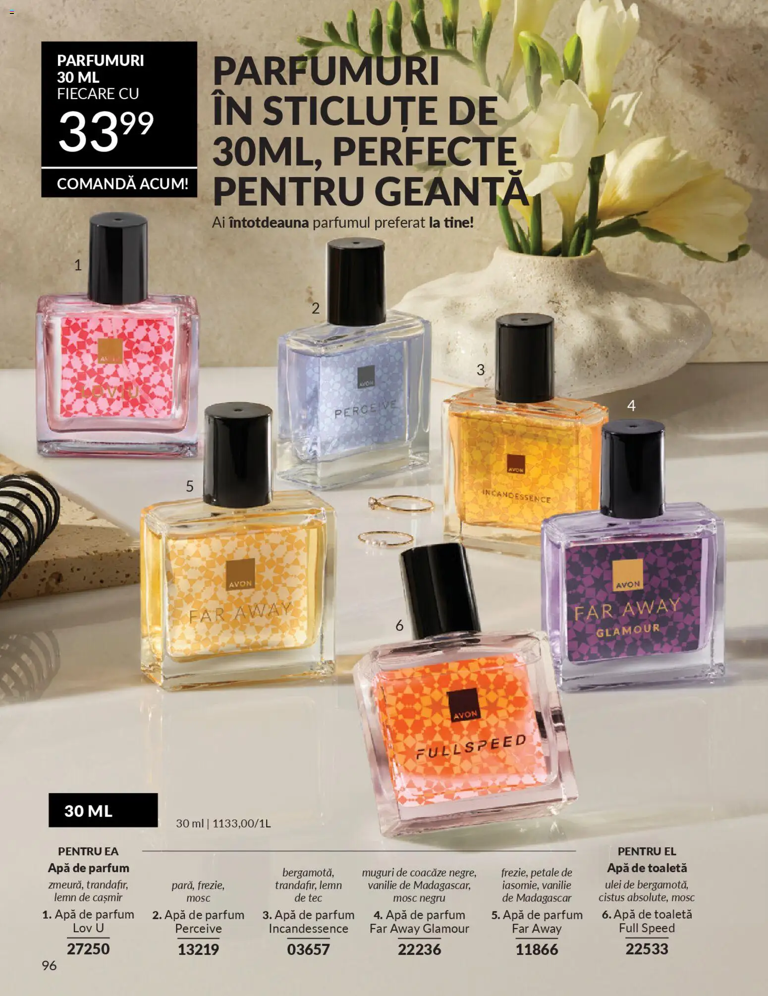 Catalog Avon 1 - 27 Februarie 2026 | Pagina 98 | Produse: Apă de parfum, Geantă, Apă de toaletă, Ulei