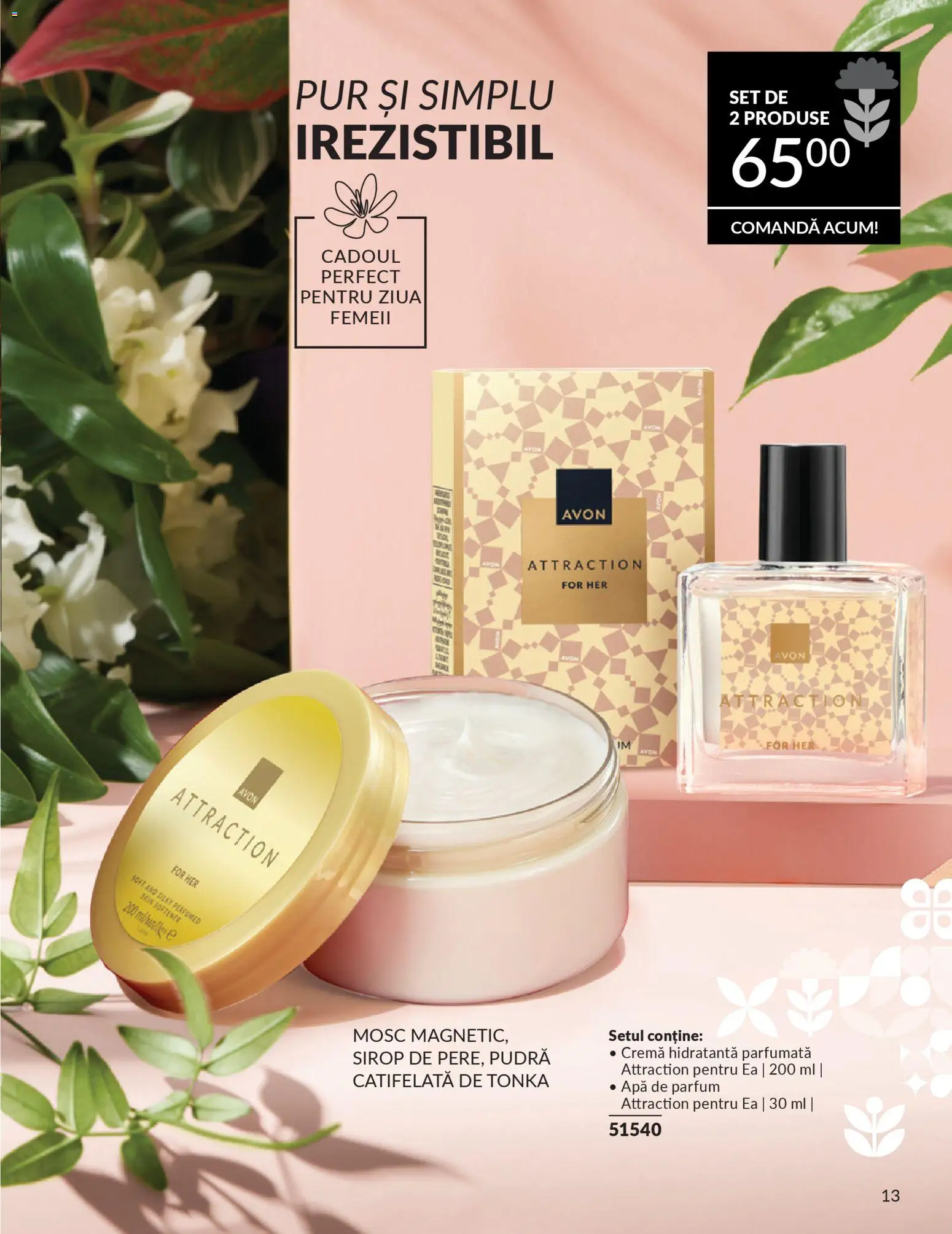 Catalog Avon 1 - 27 Februarie 2026 | Pagina 13 | Produse: Apă de parfum, Arapsaçı, Pudră, Sirop