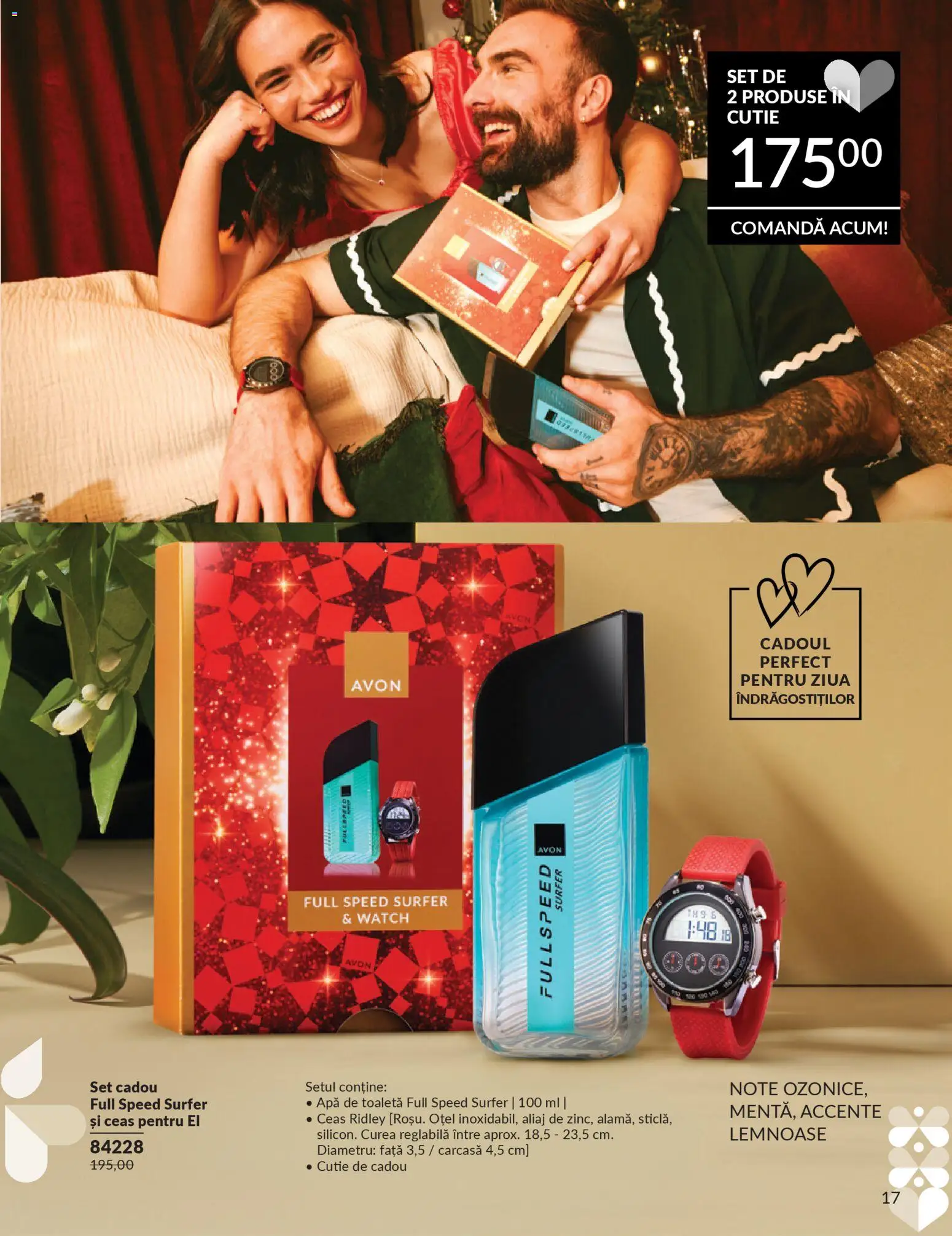 Catalog Avon 1 - 27 Februarie 2026 | Pagina 17 | Produse: Curea, Ceas, Cutie, Apă