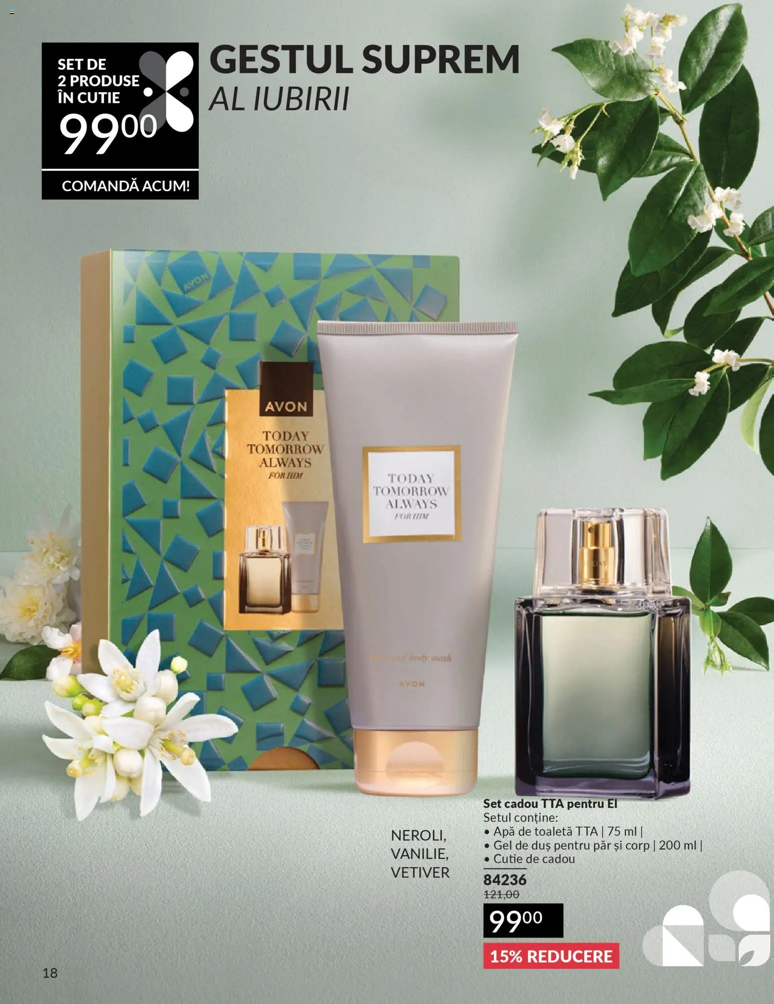 Catalog Avon 1 - 27 Februarie 2026 | Pagina 18 | Produse: Cutie, Toaletă, Duș, Gel de duș