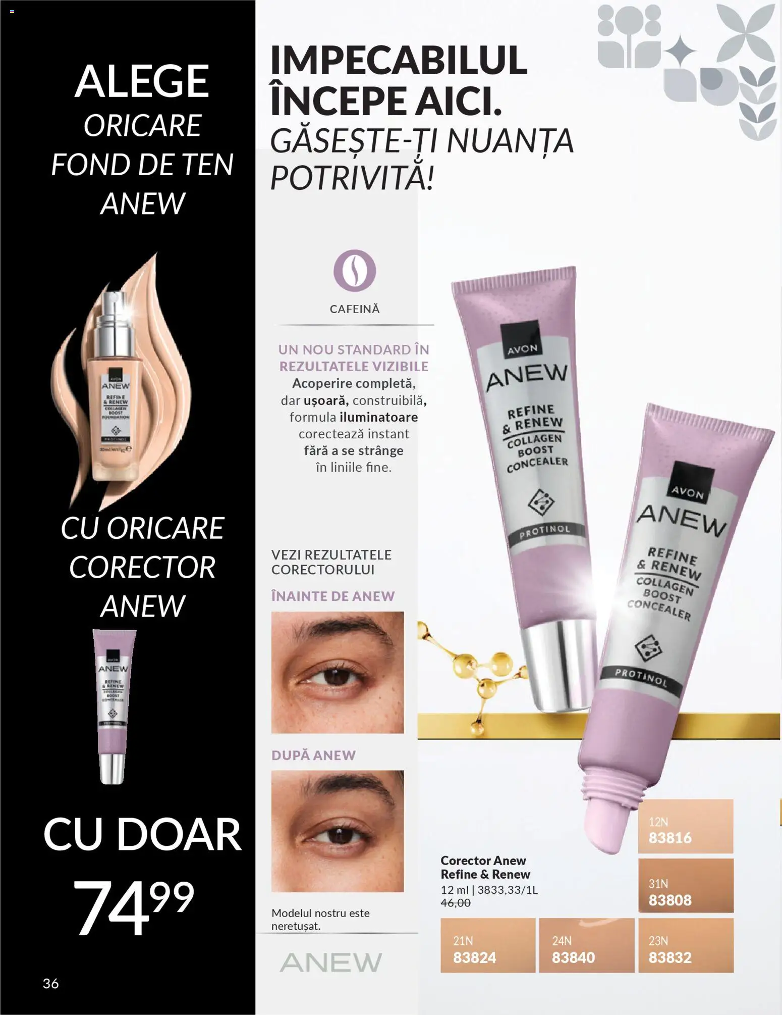Catalog Avon 1 - 27 Februarie 2026 | Pagina 36 | Produse: Fond de ten, Concealer