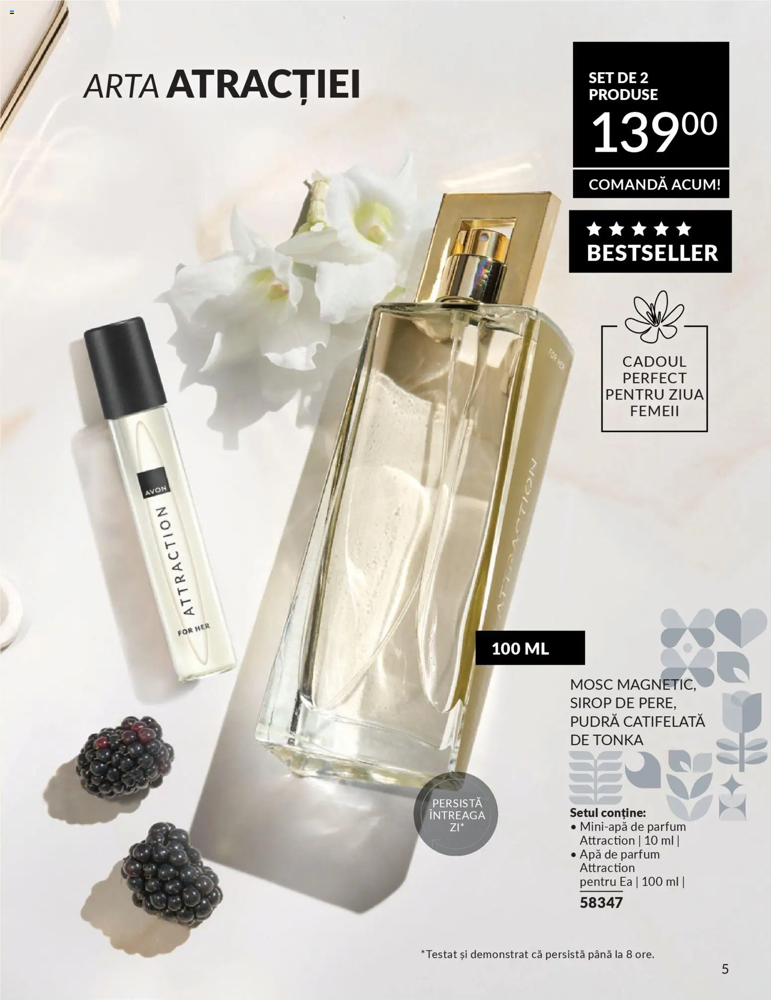 Catalog Avon 1 - 27 Februarie 2026 | Pagina 5 | Produse: Apă de parfum, Pudră, Sirop, Apă