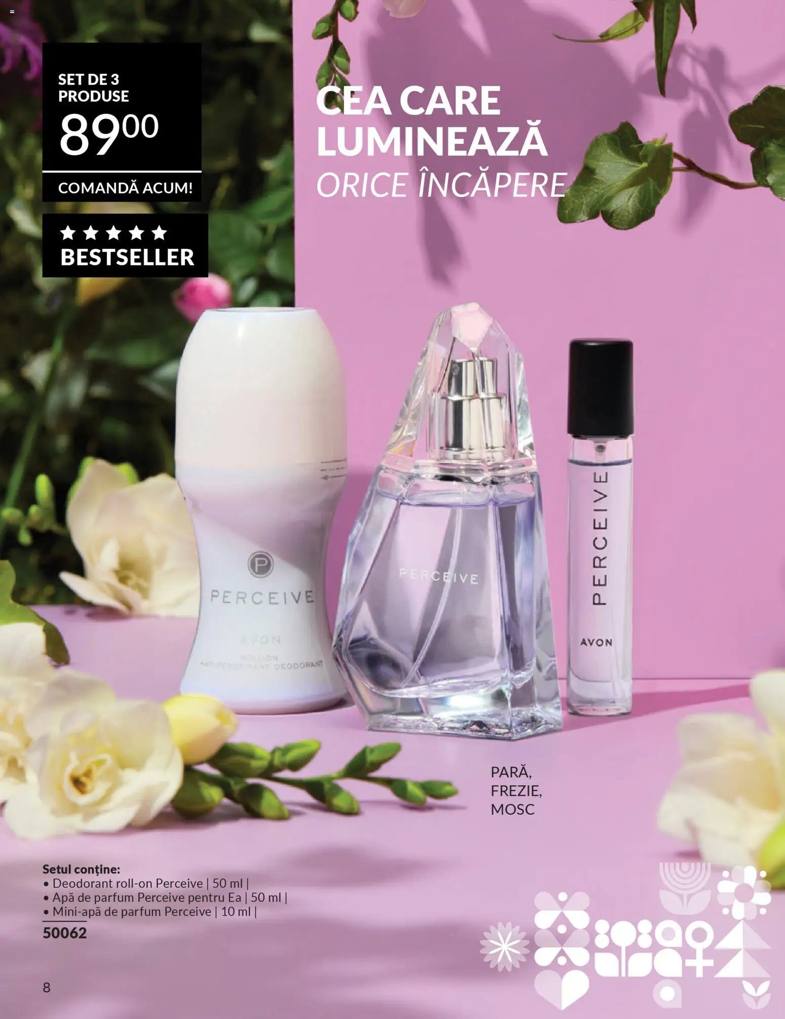 Catalog Avon 1 - 27 Februarie 2026 | Pagina 8 | Produse: Apă de parfum, Deodorant, Antiperspirant, Apă
