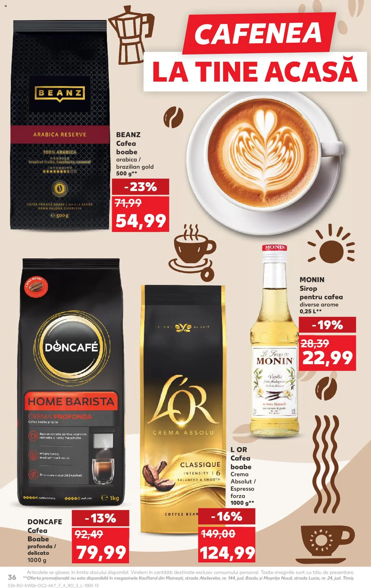 Catalog Kaufland 4 - 9 Februarie 2026 | Pagina 36 | Produse: Lunettes pour le ski, Cremă, Cafea, Sirop