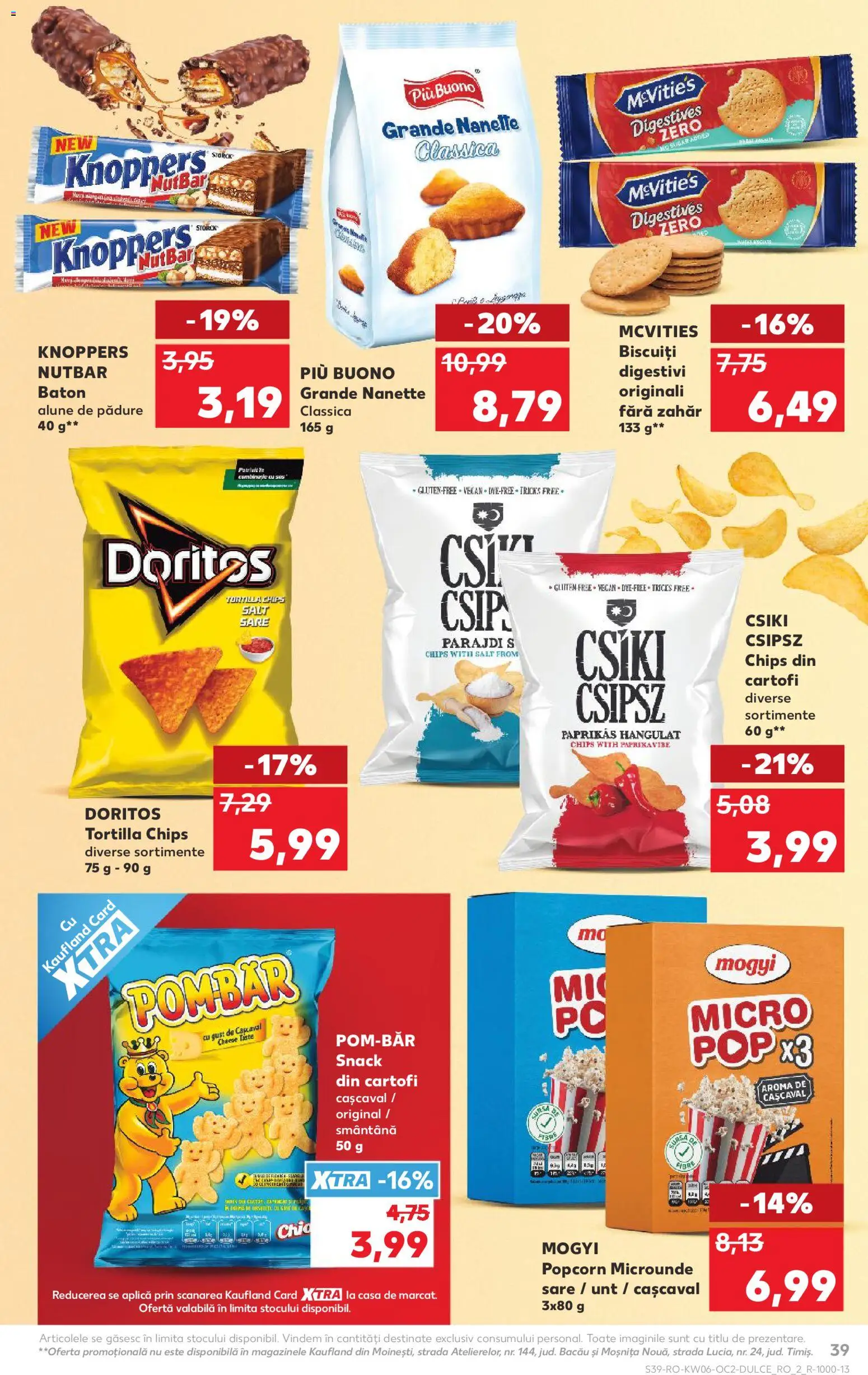 Catalog Kaufland 4 - 9 Februarie 2026 | Pagina 39 | Produse: Alune, Biscuiți, Sare, Zahăr