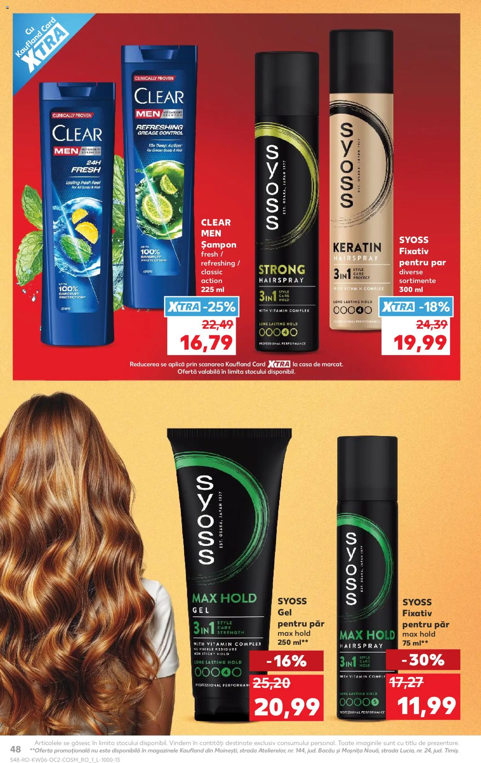 Catalog Kaufland 4 - 9 Februarie 2026 | Pagina 48 | Produse: Delgeç, Șampon, Gel pentru păr, Fixativ pentru păr