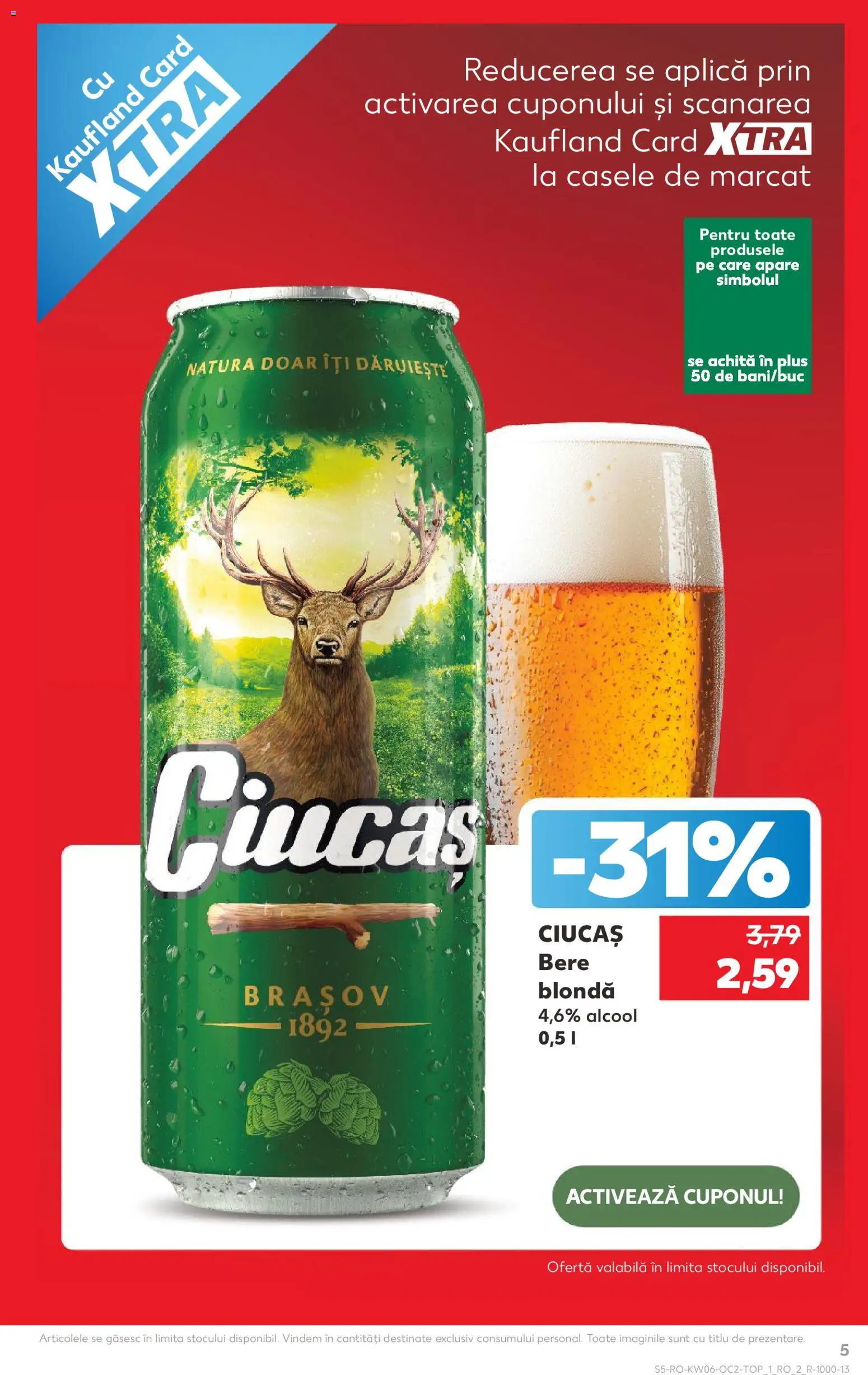 Catalog Kaufland 4 - 9 Februarie 2026 | Pagina 5 | Produse: Bere