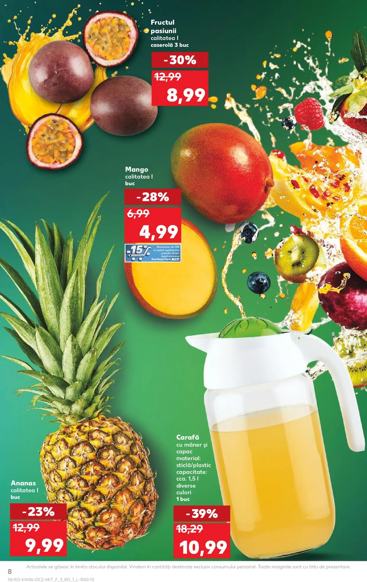Catalog Kaufland 4 - 9 Februarie 2026 | Pagina 8 | Produse: Mâner, Carafă, Ananas, Mango
