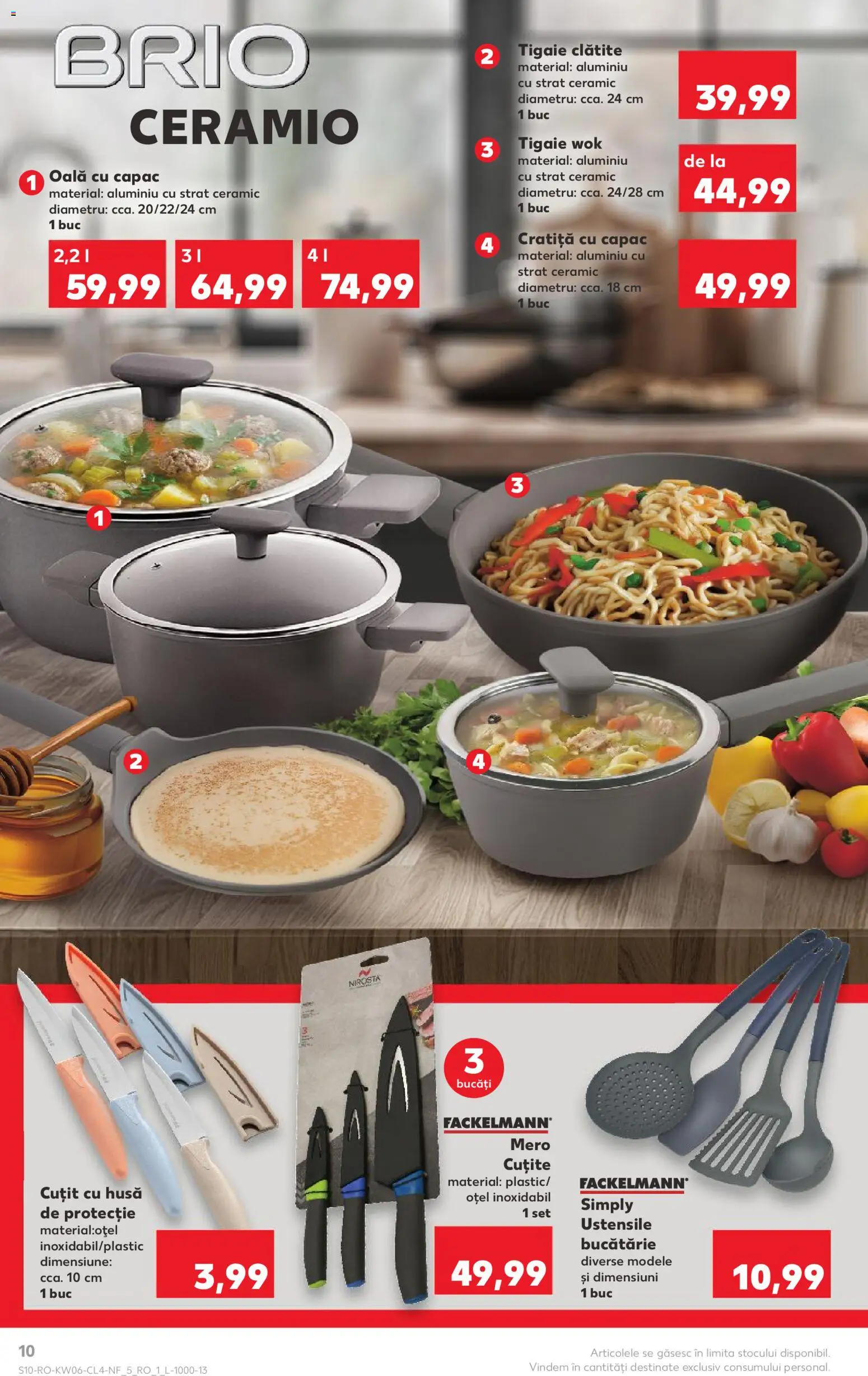 Catalog Kaufland 4 - 9 Februarie 2026 | Pagina 10 | Produse: Cratiță, Bucătărie, Cuțit, Clătite