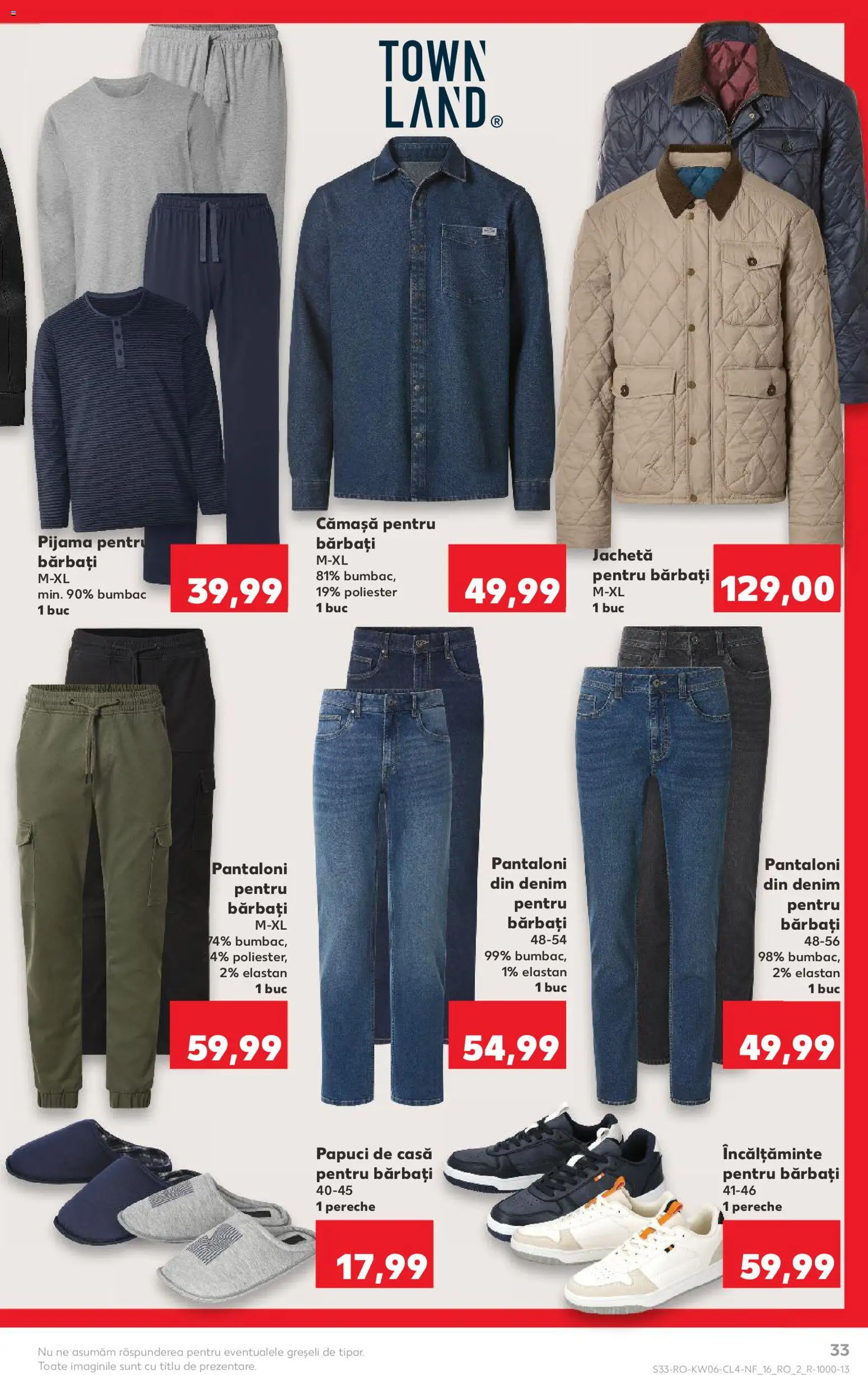 Catalog Kaufland 4 - 9 Februarie 2026 | Pagina 33 | Produse: Jachetă, Bornoz takımı, Pantaloni, Papuci