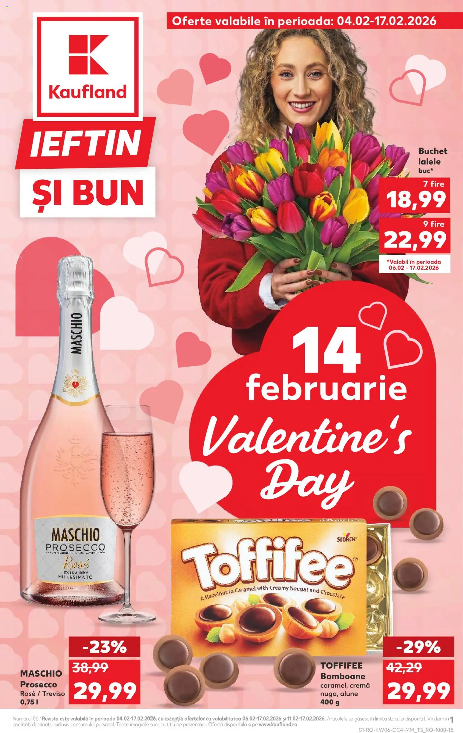 Catalog Kaufland 4 - 16 Februarie 2026 | Pagina 1 | Produse: Ödül oyuncağı, Alune, Prosecco, Cremă