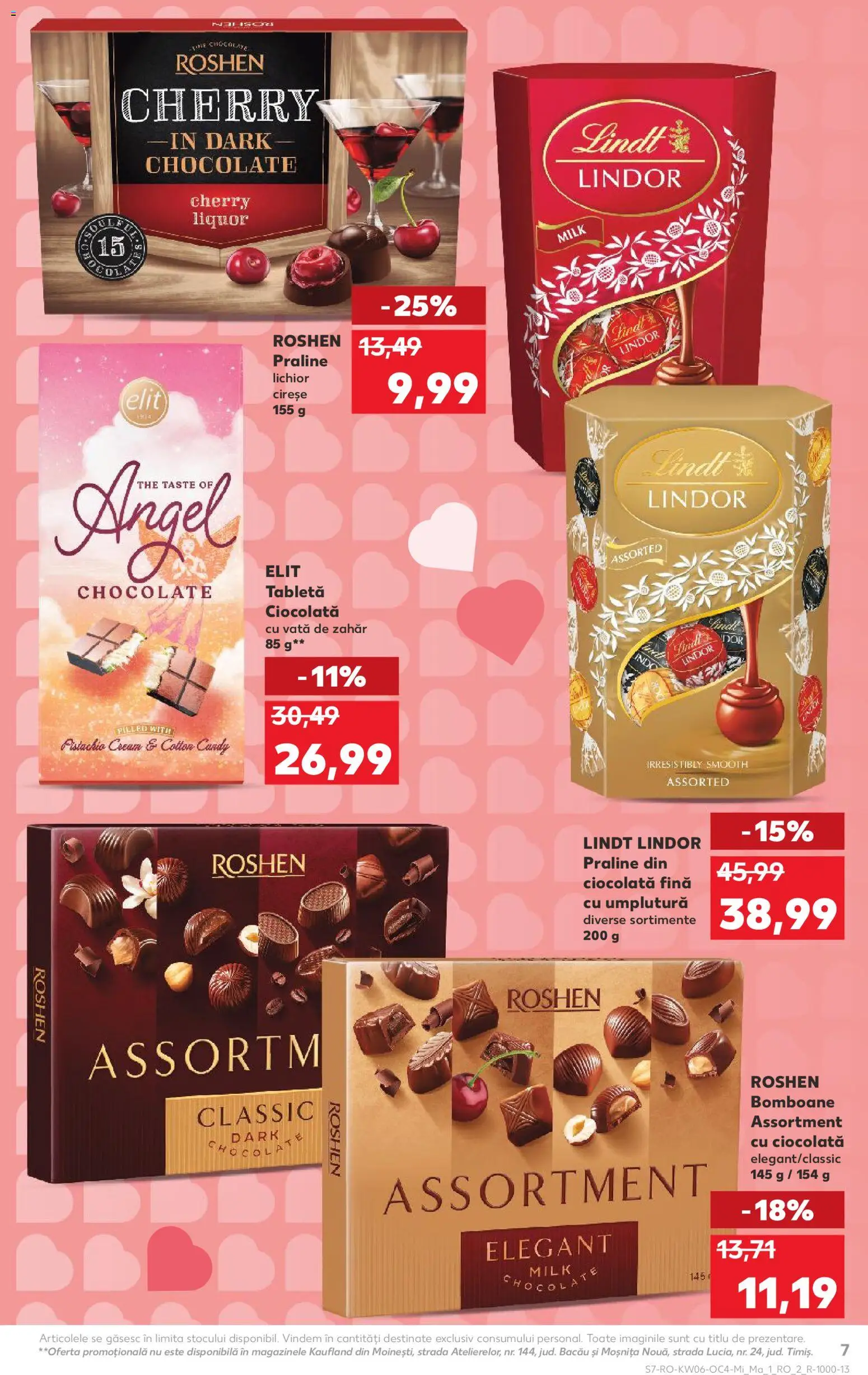 Catalog Kaufland 4 - 16 Februarie 2026 | Pagina 7 | Produse: Praline, Ciocolată, Bomboane, Cireșe