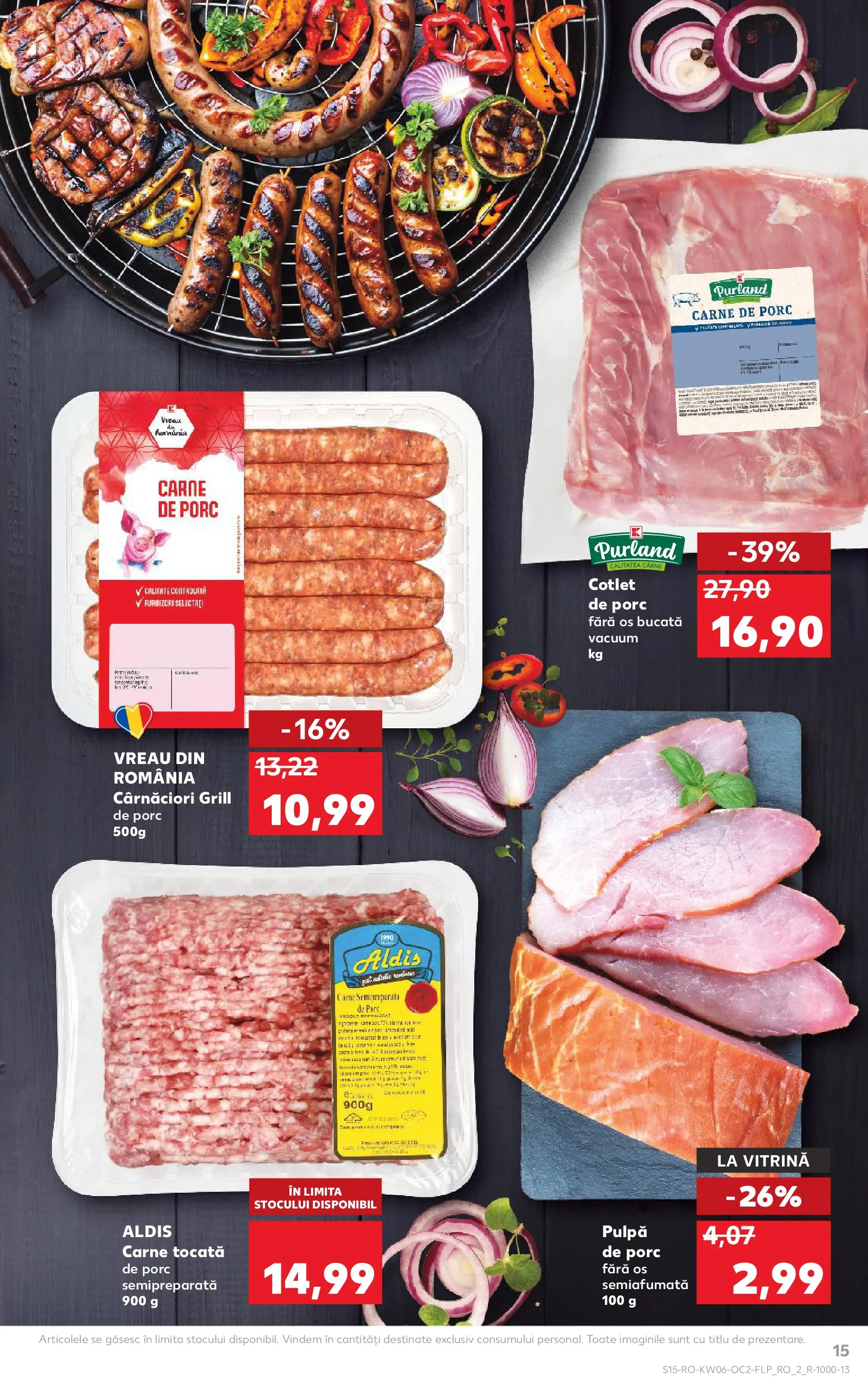 Catalog Kaufland 4 - 9 Februarie 2026 | Pagina 15 | Produse: Grill, Lait de coco, Vitrină, Carne tocată