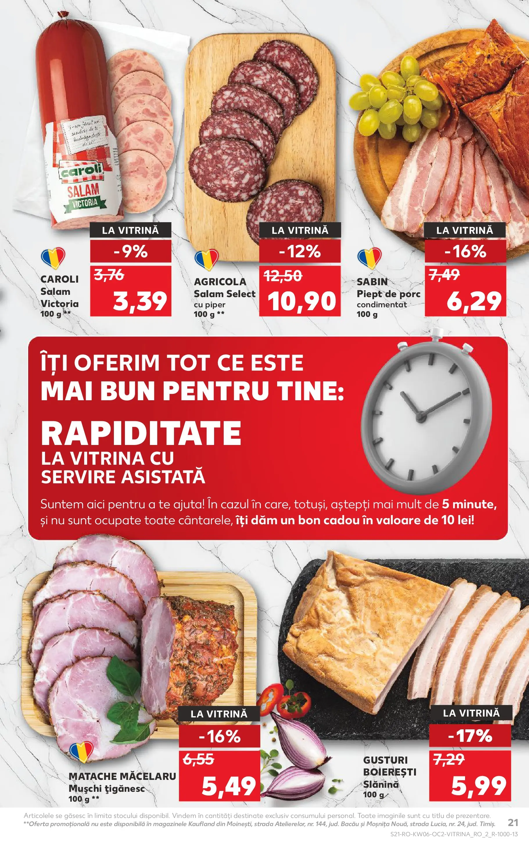 Catalog Kaufland 4 - 9 Februarie 2026 | Pagina 21 | Produse: Vitrină, Salam, Piper