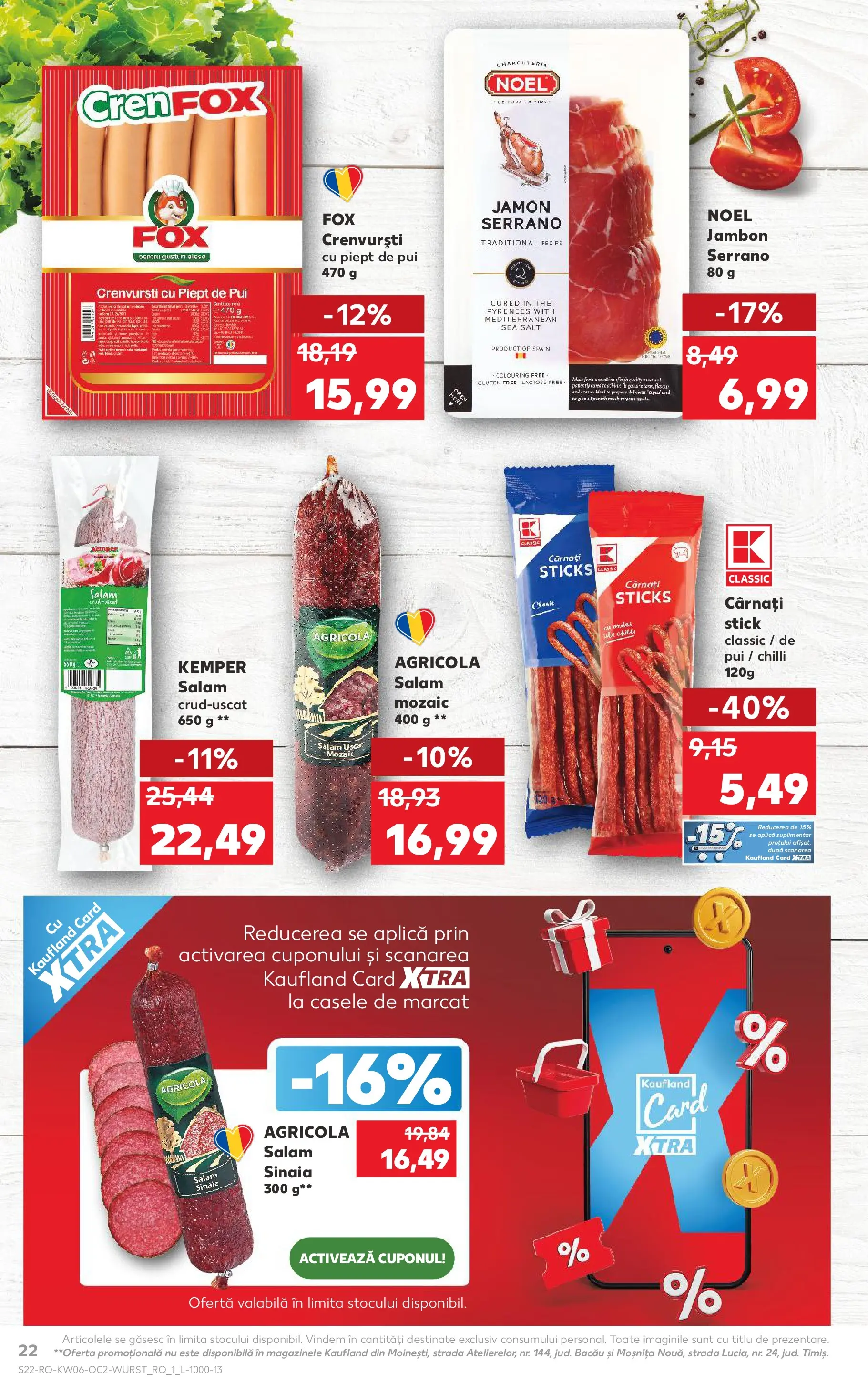Catalog Kaufland 4 - 9 Februarie 2026 | Pagina 22 | Produse: Chilli, Hacıyatmaz Kedi Oyuncağı, Crenvurști, Cârnați