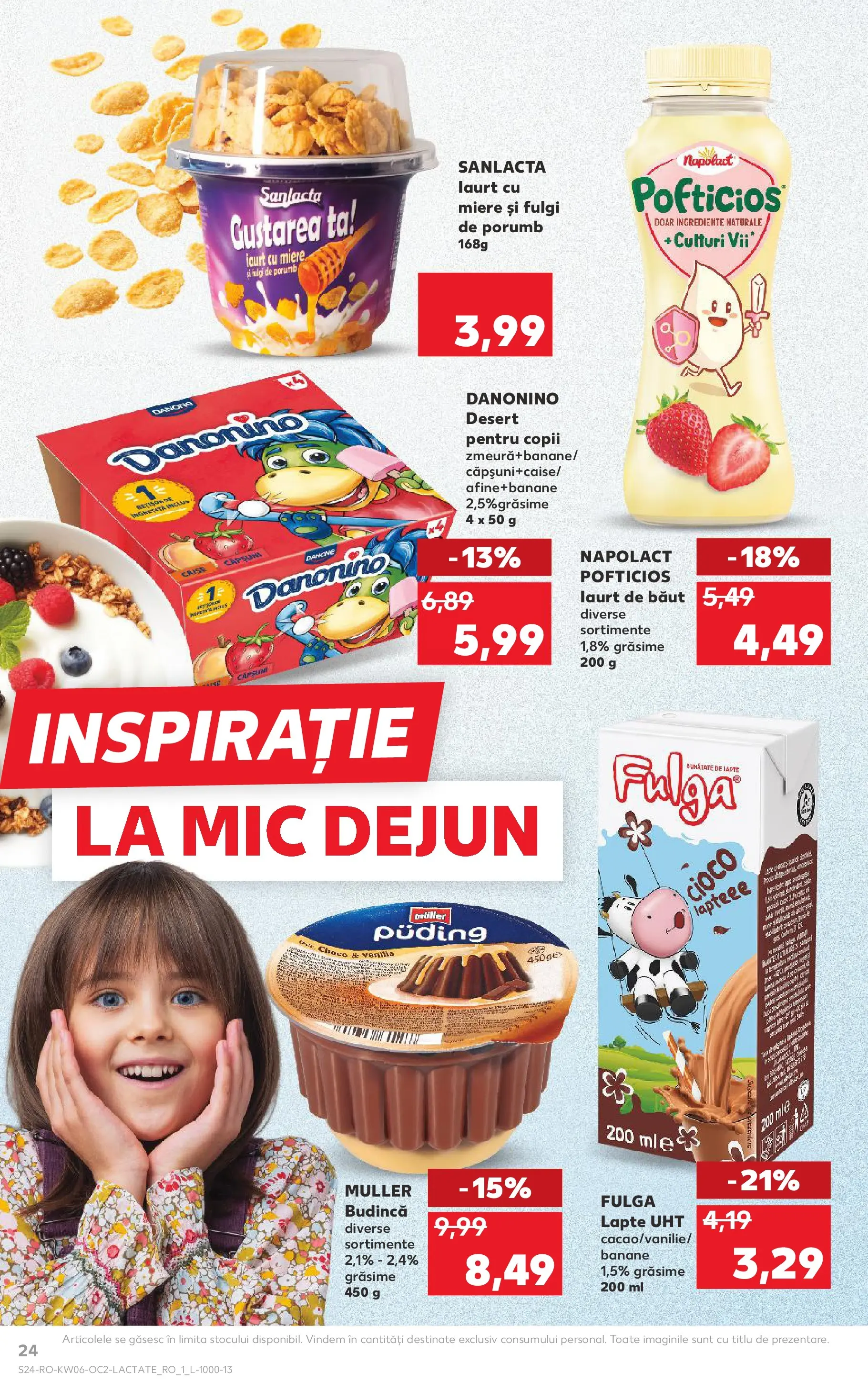 Catalog Kaufland 4 - 9 Februarie 2026 | Pagina 24 | Produse: Lapte, Banane, Fulgi, Porumb