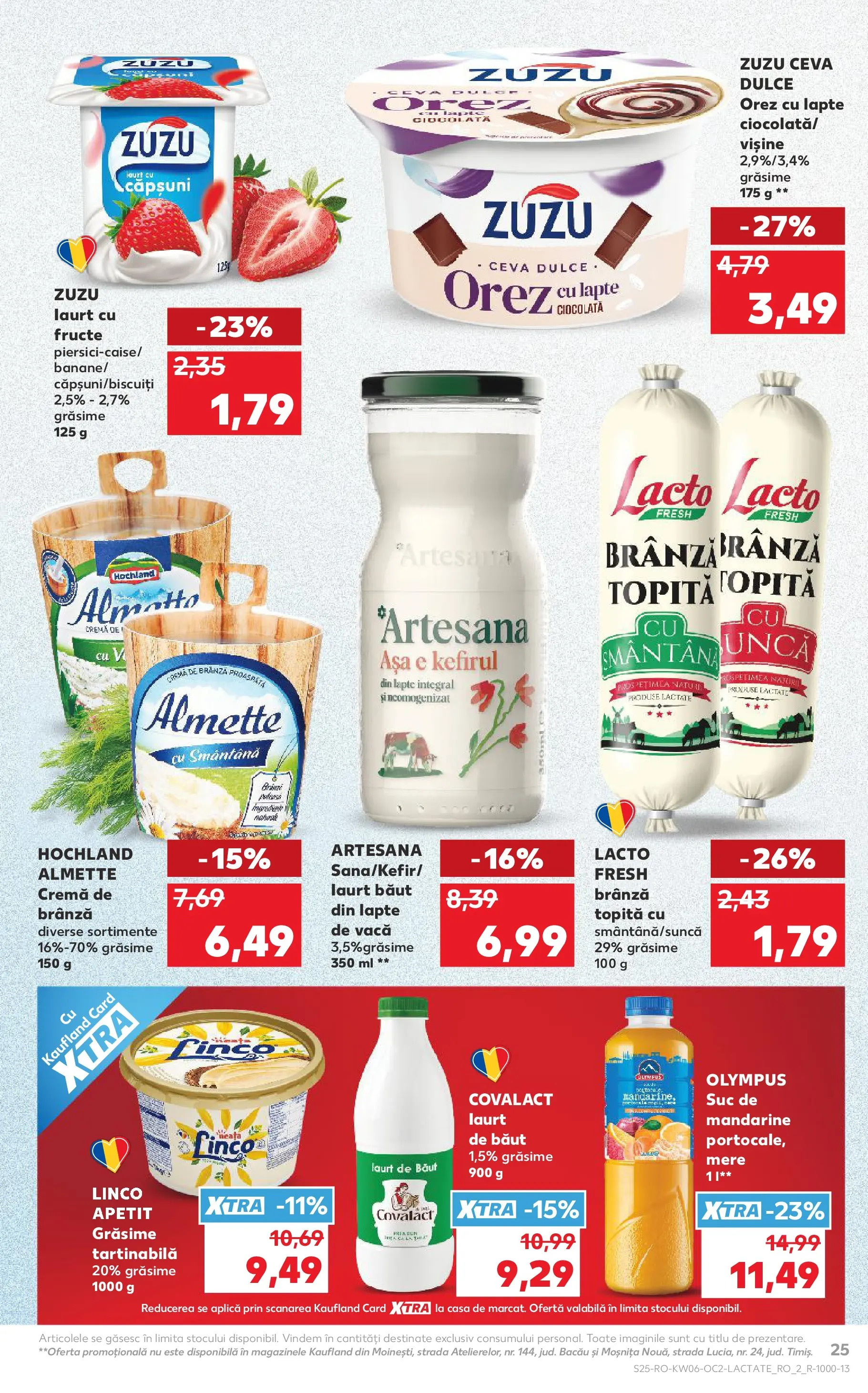 Catalog Kaufland 4 - 9 Februarie 2026 | Pagina 25 | Produse: Brânză, Suc, Mere, Fructe