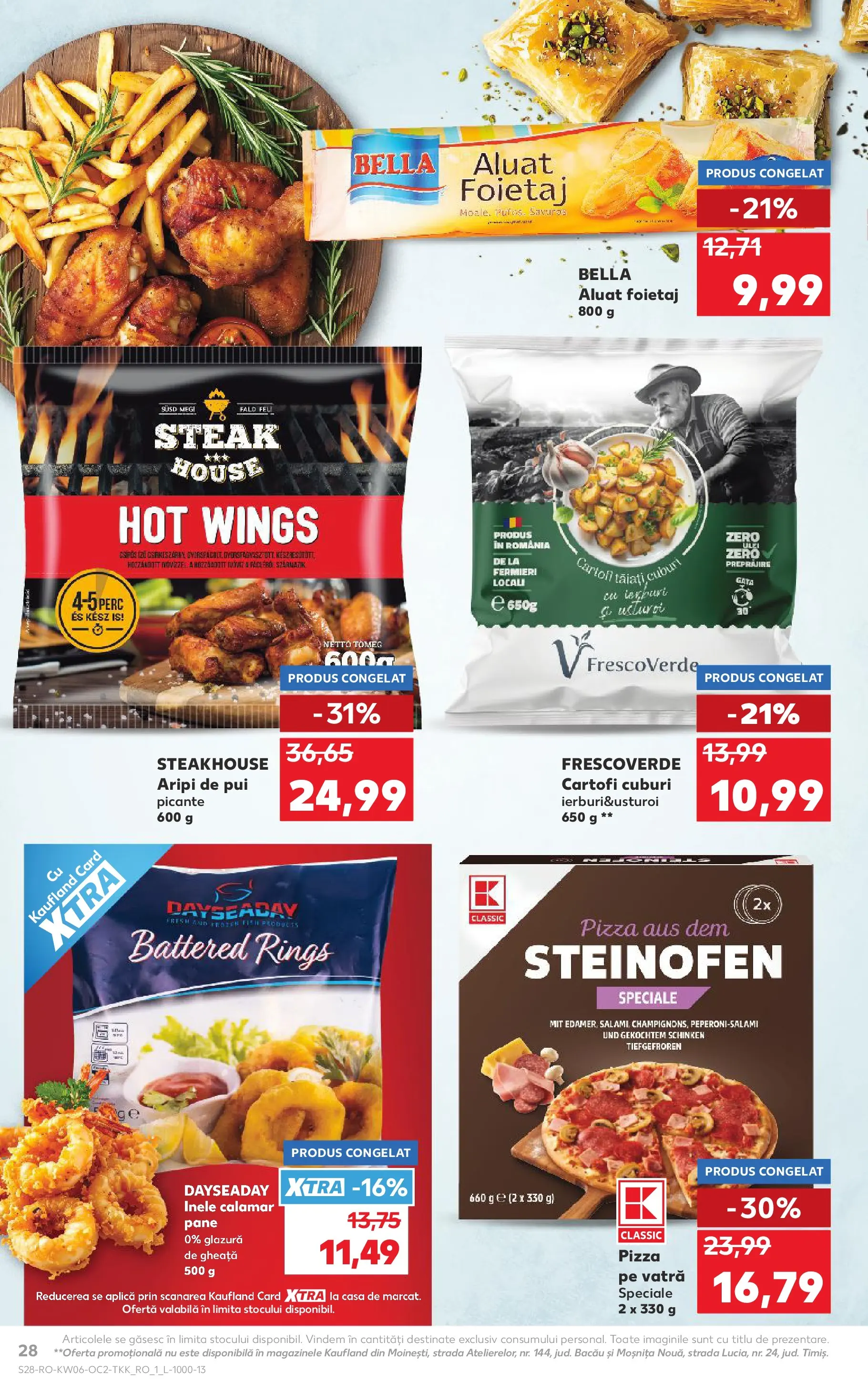 Catalog Kaufland 4 - 9 Februarie 2026 | Pagina 28 | Produse: Hacıyatmaz Kedi Oyuncağı, Aluat, Pizza, Usturoi