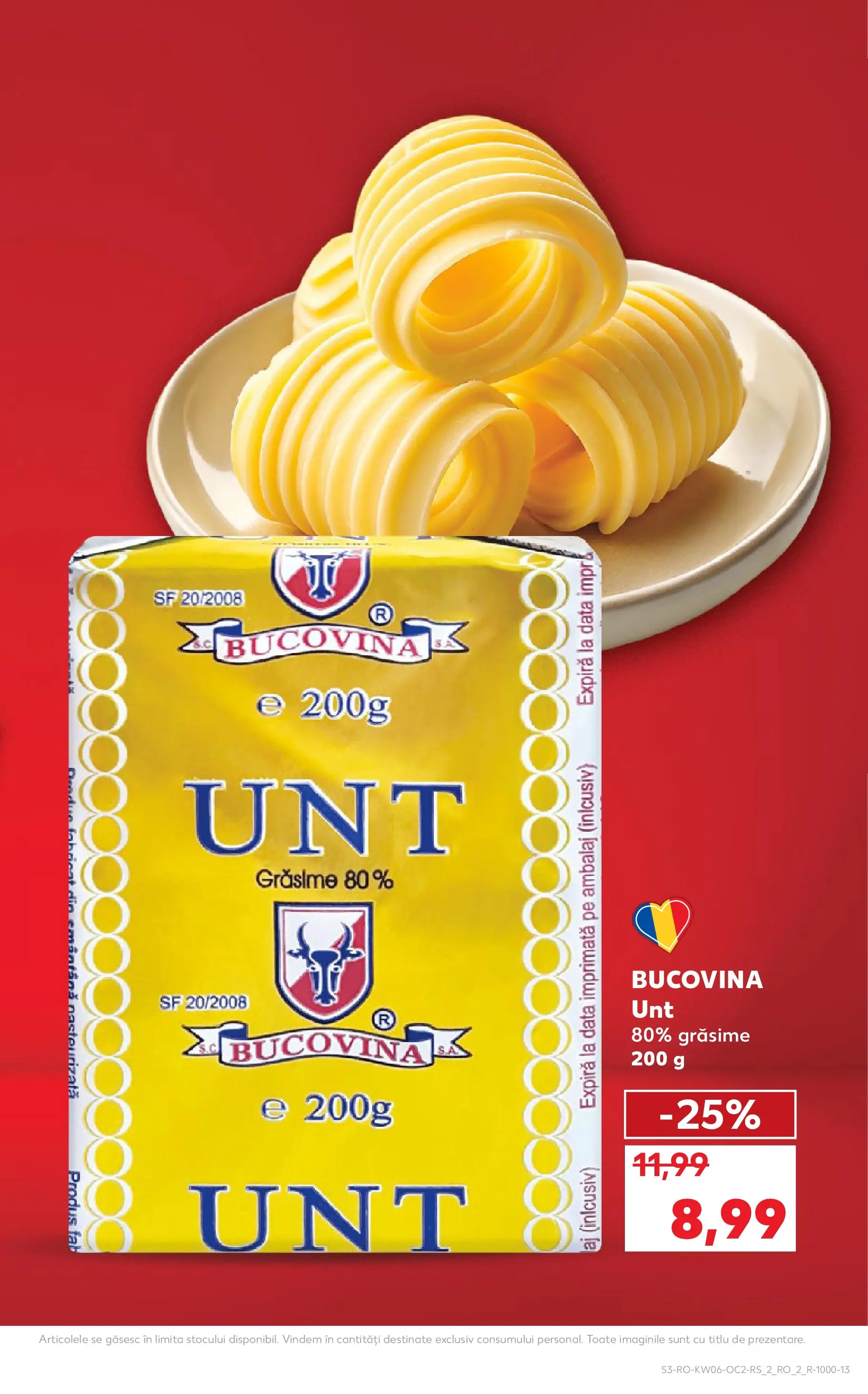 Catalog Kaufland 4 - 9 Februarie 2026 | Pagina 3 | Produse: Unt