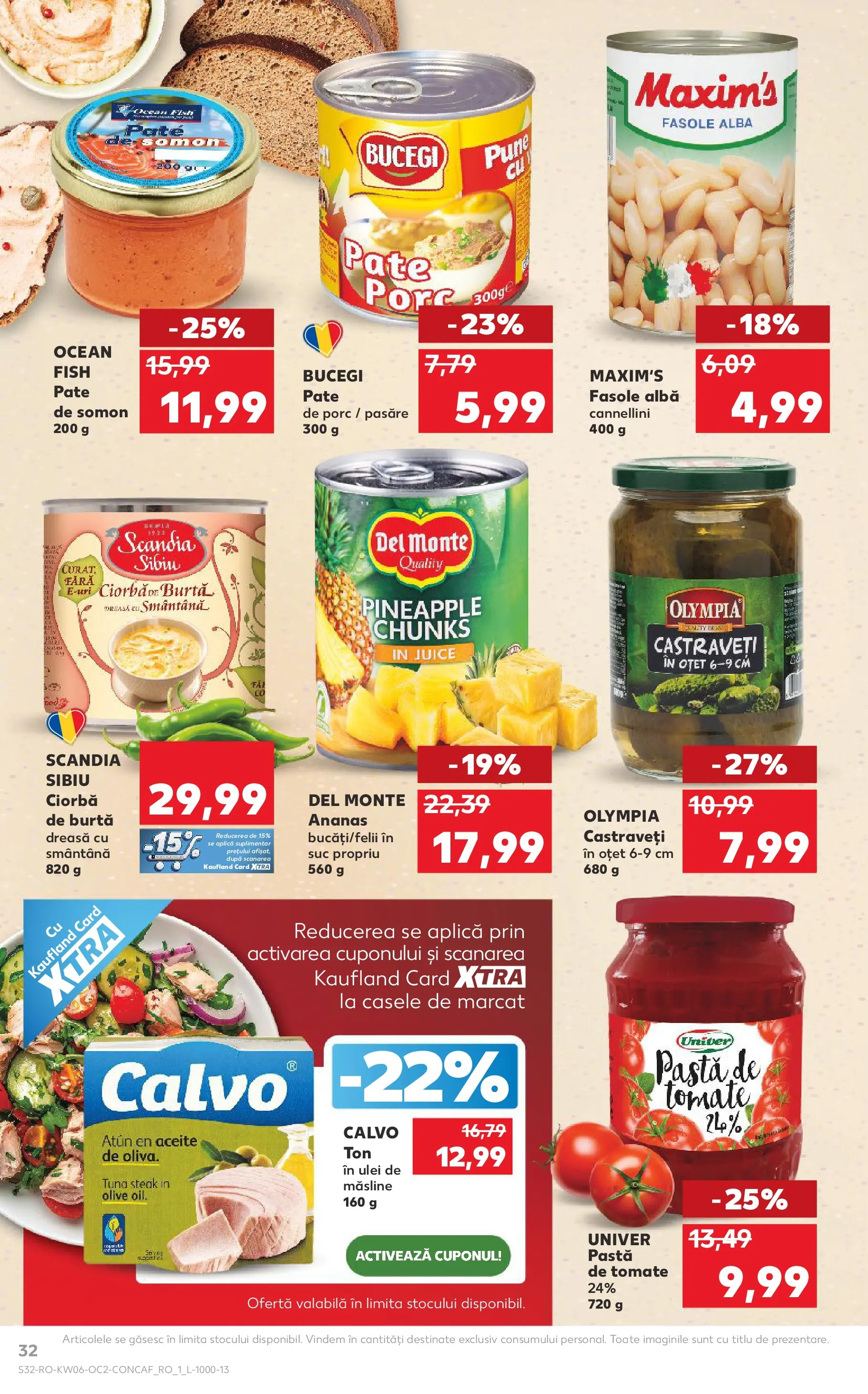 Catalog Kaufland 4 - 9 Februarie 2026 | Pagina 32 | Produse: Pate, Măsline, Suc, Paste