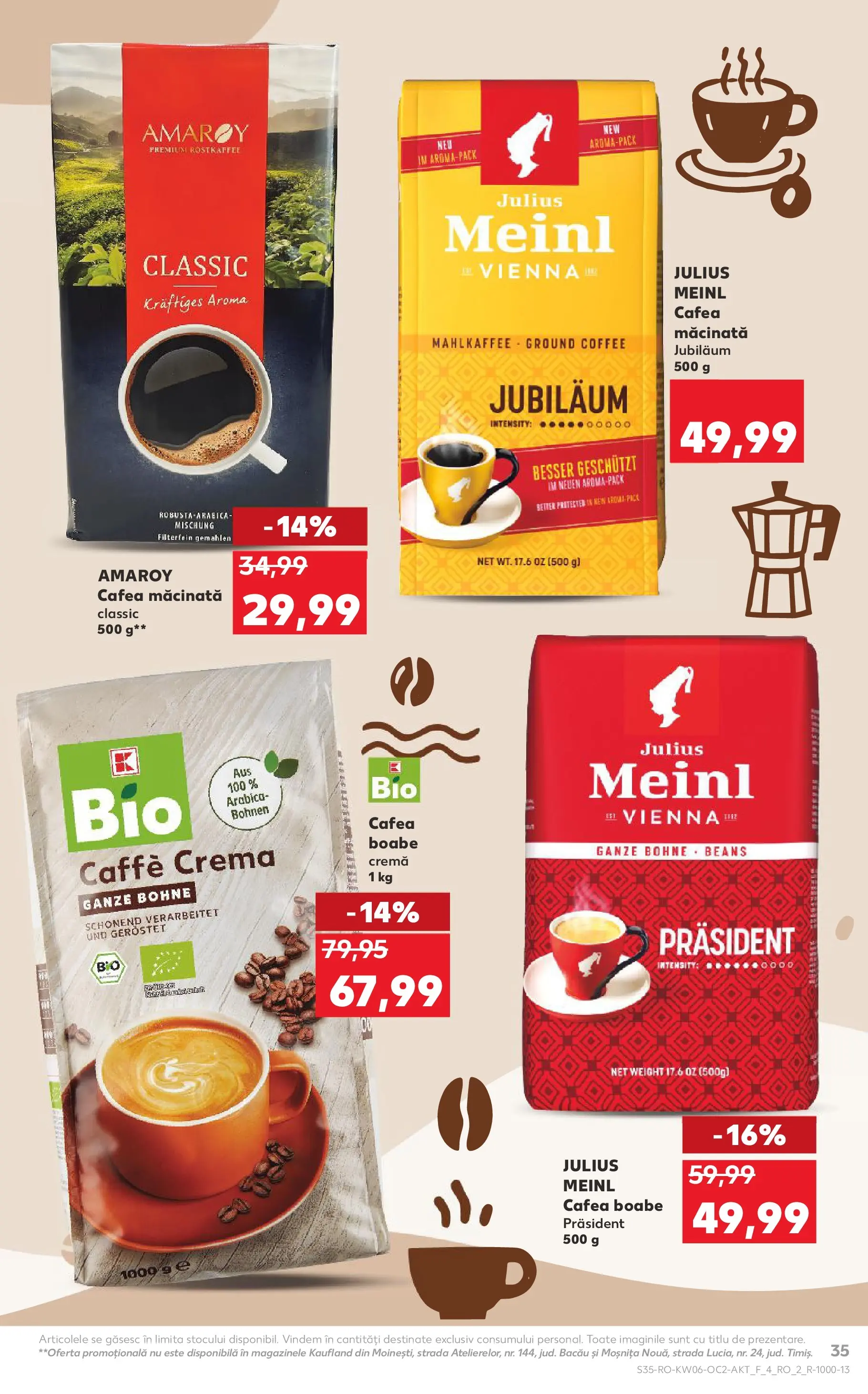 Catalog Kaufland 4 - 9 Februarie 2026 | Pagina 35 | Produse: Şerit ödül, Cremă, Cafea