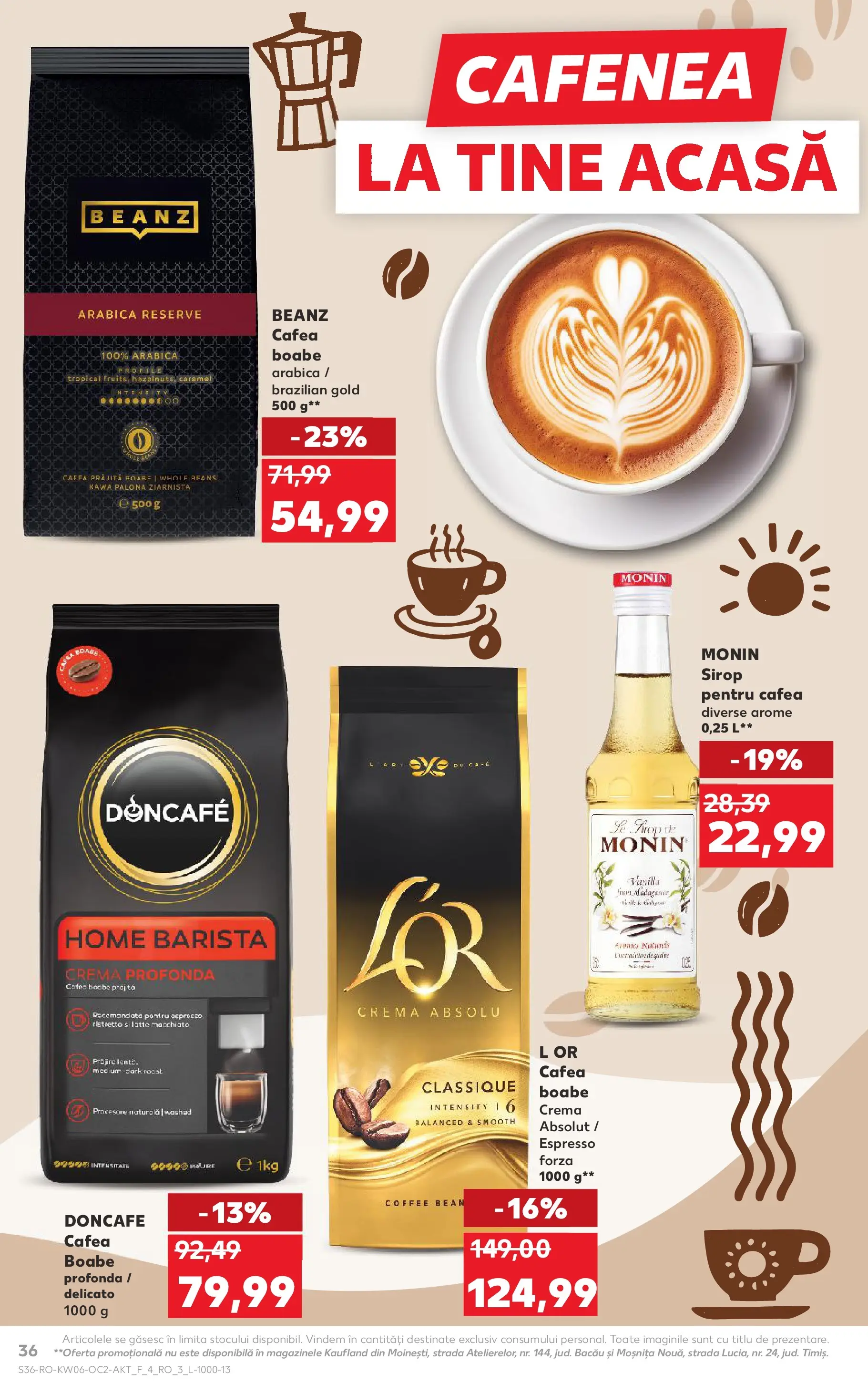 Catalog Kaufland 4 - 9 Februarie 2026 | Pagina 36 | Produse: Lunettes pour le ski, Cremă, Cafea, Sirop