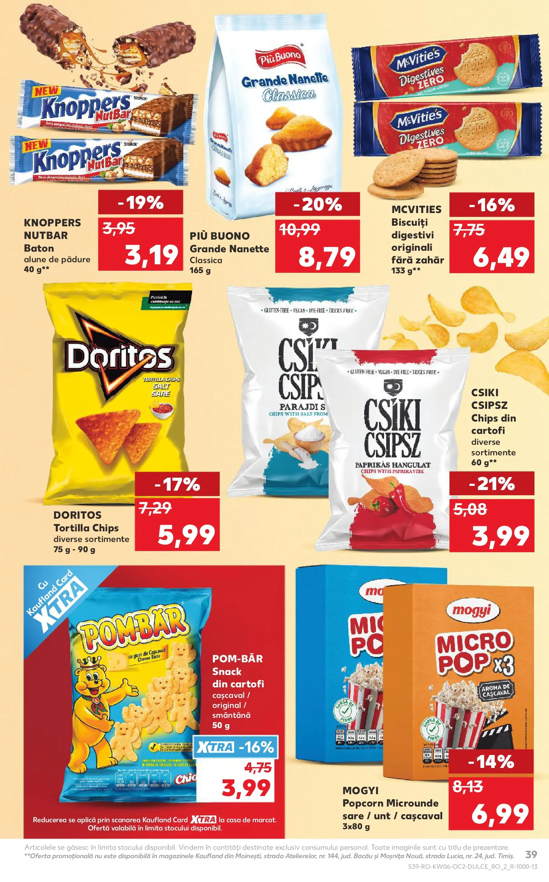 Catalog Kaufland 4 - 9 Februarie 2026 | Pagina 39 | Produse: Alune, Biscuiți, Cartofi, Zahăr