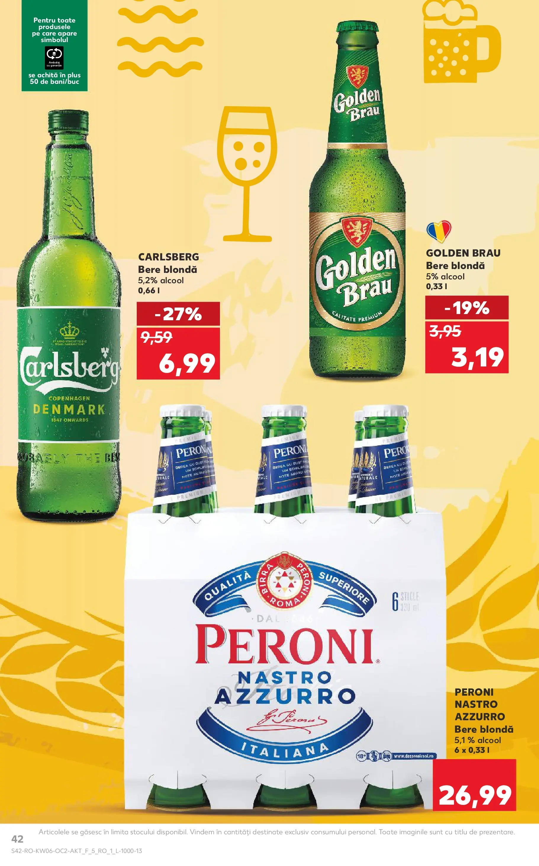 Catalog Kaufland 4 - 9 Februarie 2026 | Pagina 42 | Produse: Atıştırmalık, Bere