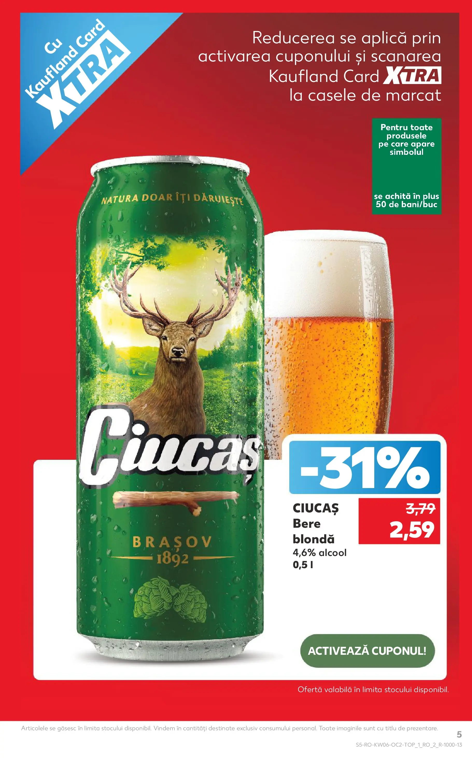Catalog Kaufland 4 - 9 Februarie 2026 | Pagina 5 | Produse: Bere