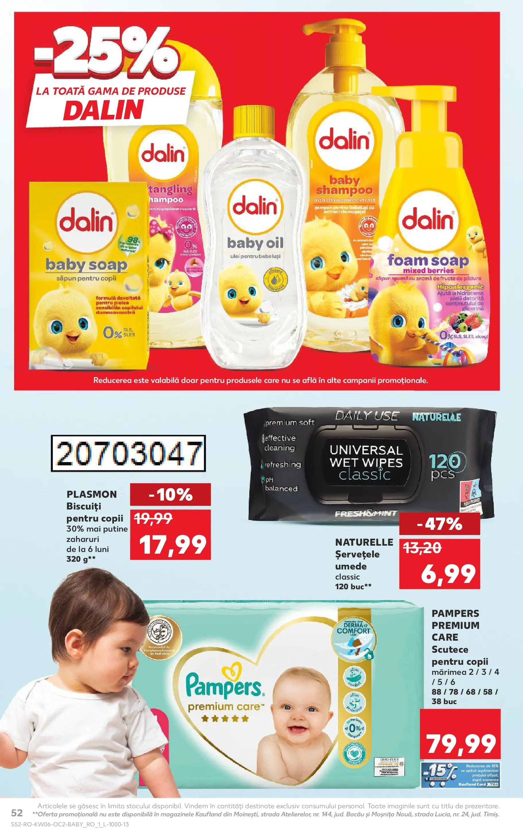 Catalog Kaufland 4 - 9 Februarie 2026 | Pagina 52 | Produse: Șampon, Șervețele umede, Biscuiți, Fructe