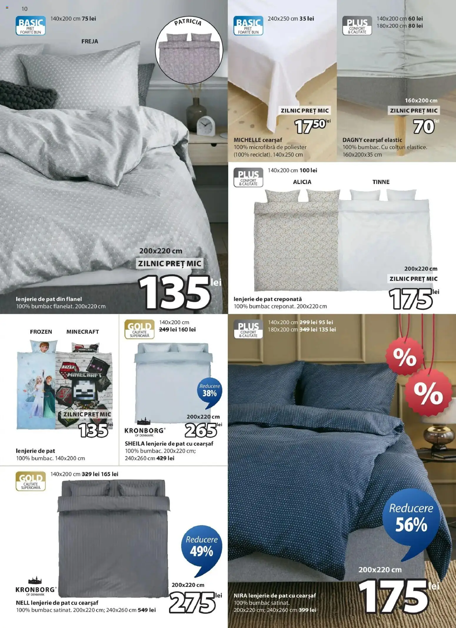Catalog JYSK 24 Ianuarie - 21 Februarie 2026 | Pagina 10 | Produse: Pat, Lenjerie de pat