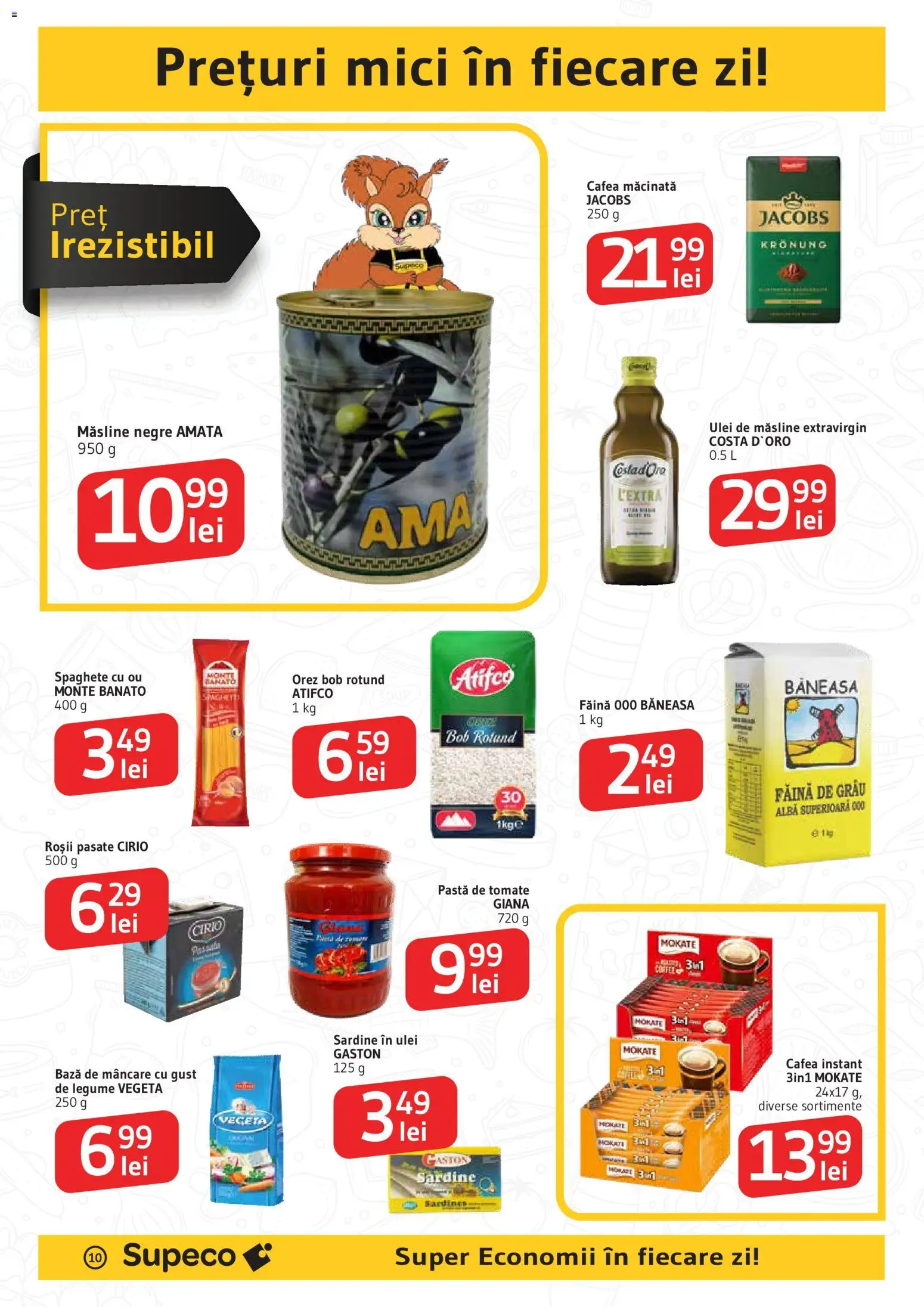 Catalog Supeco 5 - 17 Februarie 2026 | Pagina 10 | Produse: Köpek çiti, Cafea, Pastă de tomate, Legume