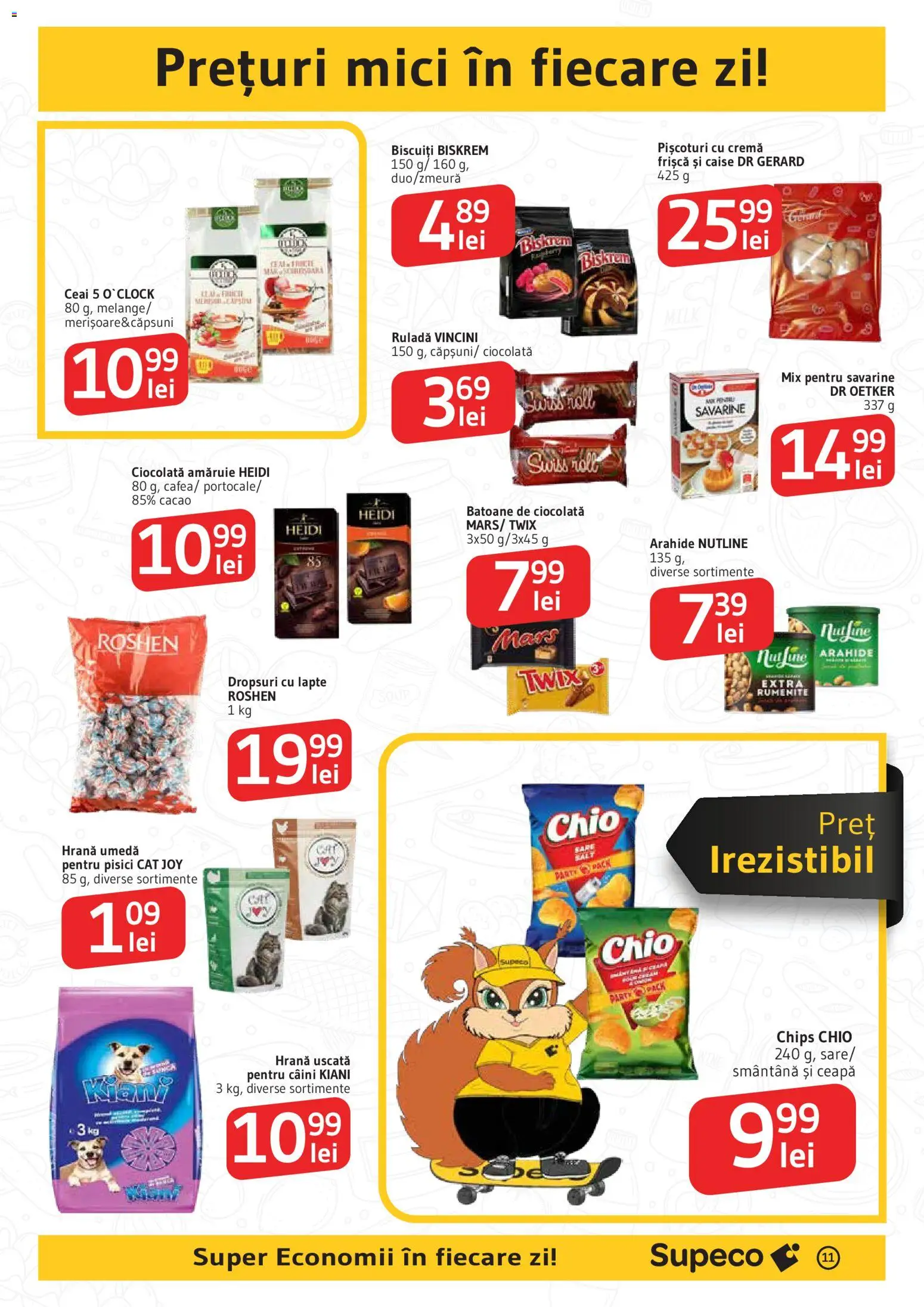 Catalog Supeco 5 - 17 Februarie 2026 | Pagina 11 | Produse: Mici, Ciocolată, Smântână, Ahtapot