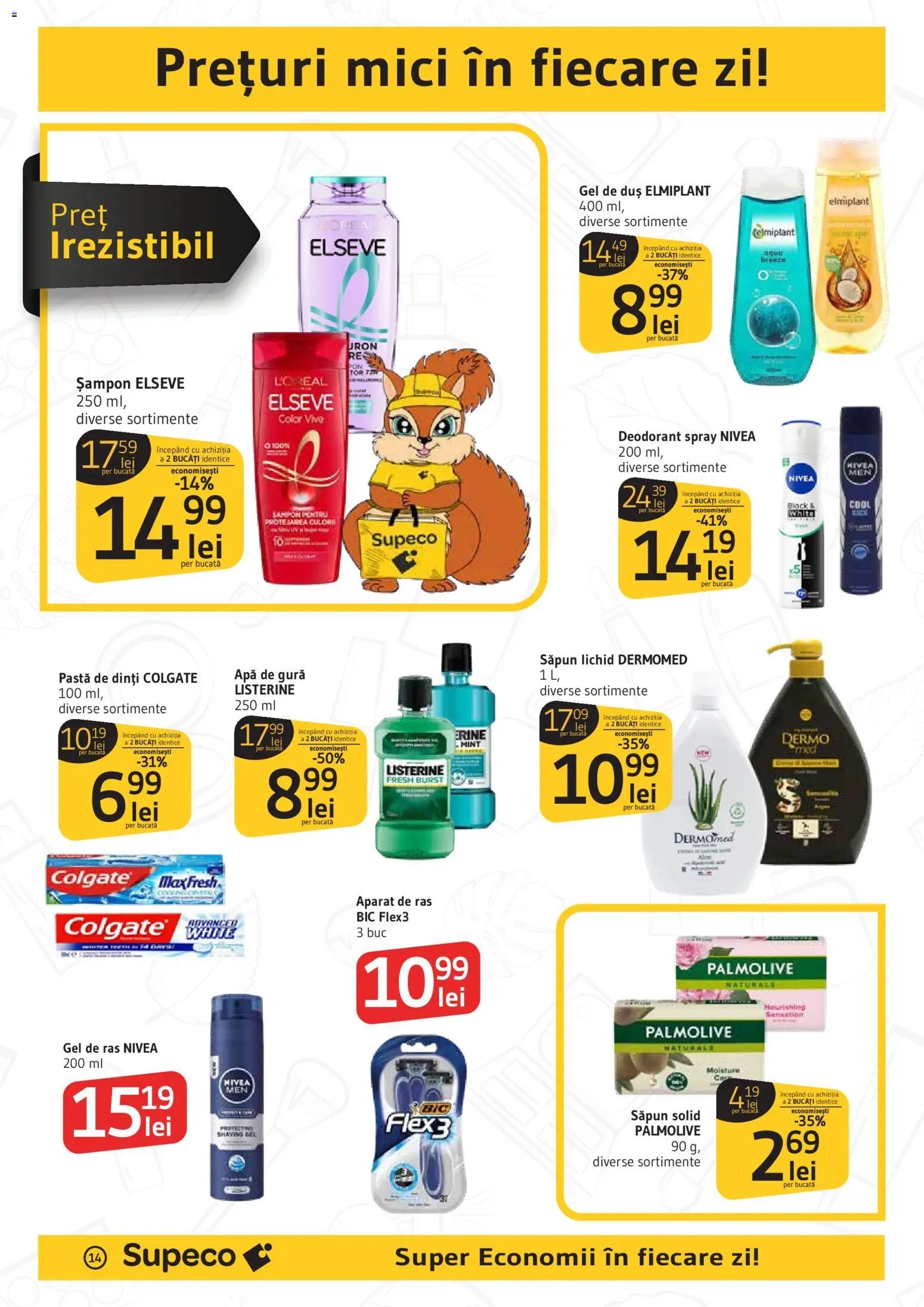Catalog Supeco 5 - 17 Februarie 2026 | Pagina 14 | Produse: Duș, Gel de duș, Deodorant, Pastă de dinți