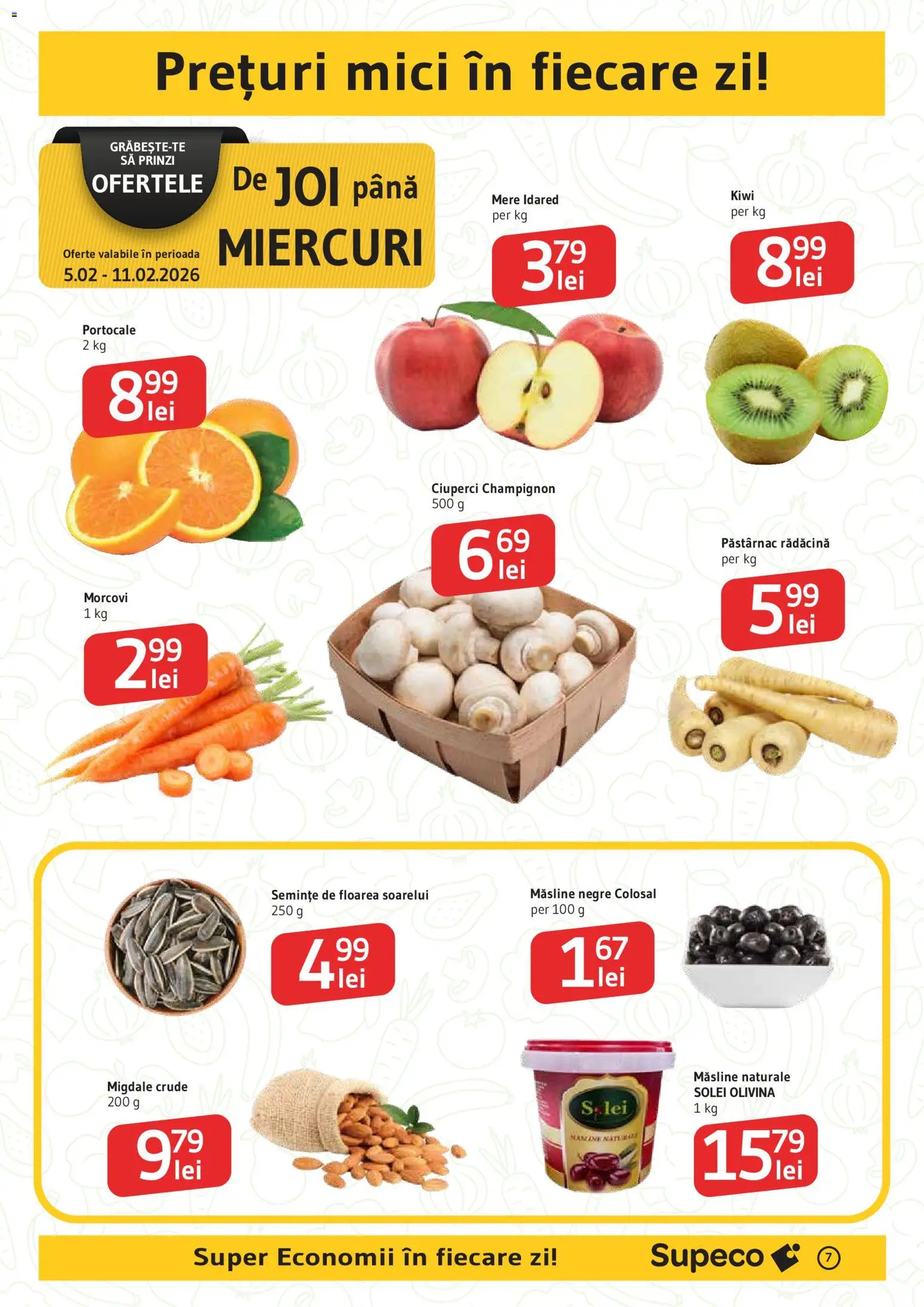 Catalog Supeco 5 - 17 Februarie 2026 | Pagina 7 | Produse: Press Kemik, Hijyenik ped, Măsline, Semințe