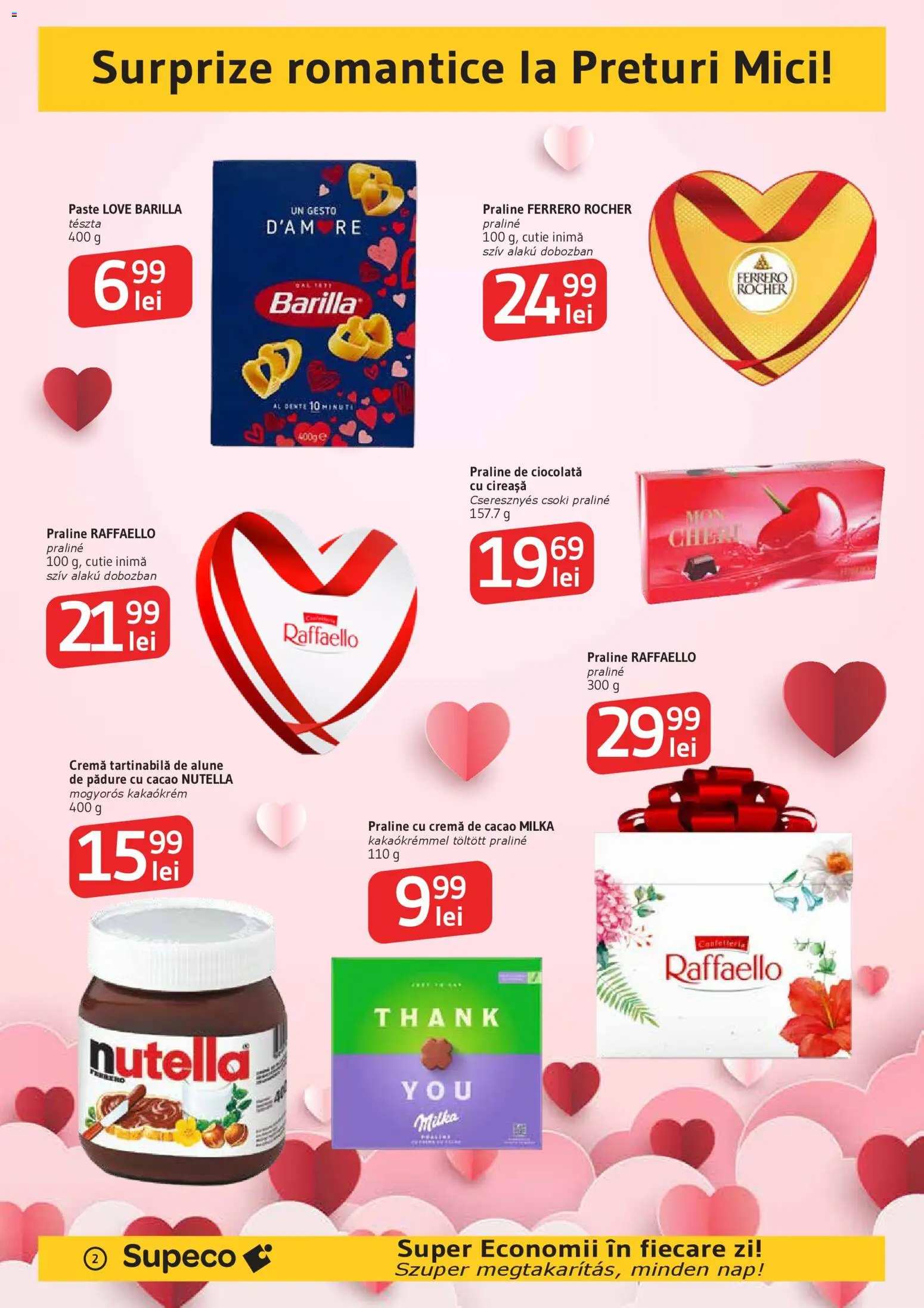 Catalog Supeco 5 - 17 Februarie 2026 | Pagina 2 | Produse: Alune, Praline, Cremă, Cremă tartinabilă