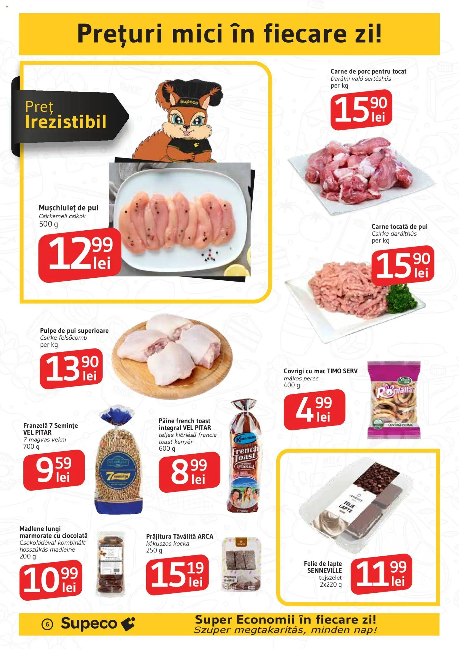 Catalog Supeco 5 - 17 Februarie 2026 | Pagina 6 | Produse: Prăjitură, Pâine, Carne De Porc, Carne tocată