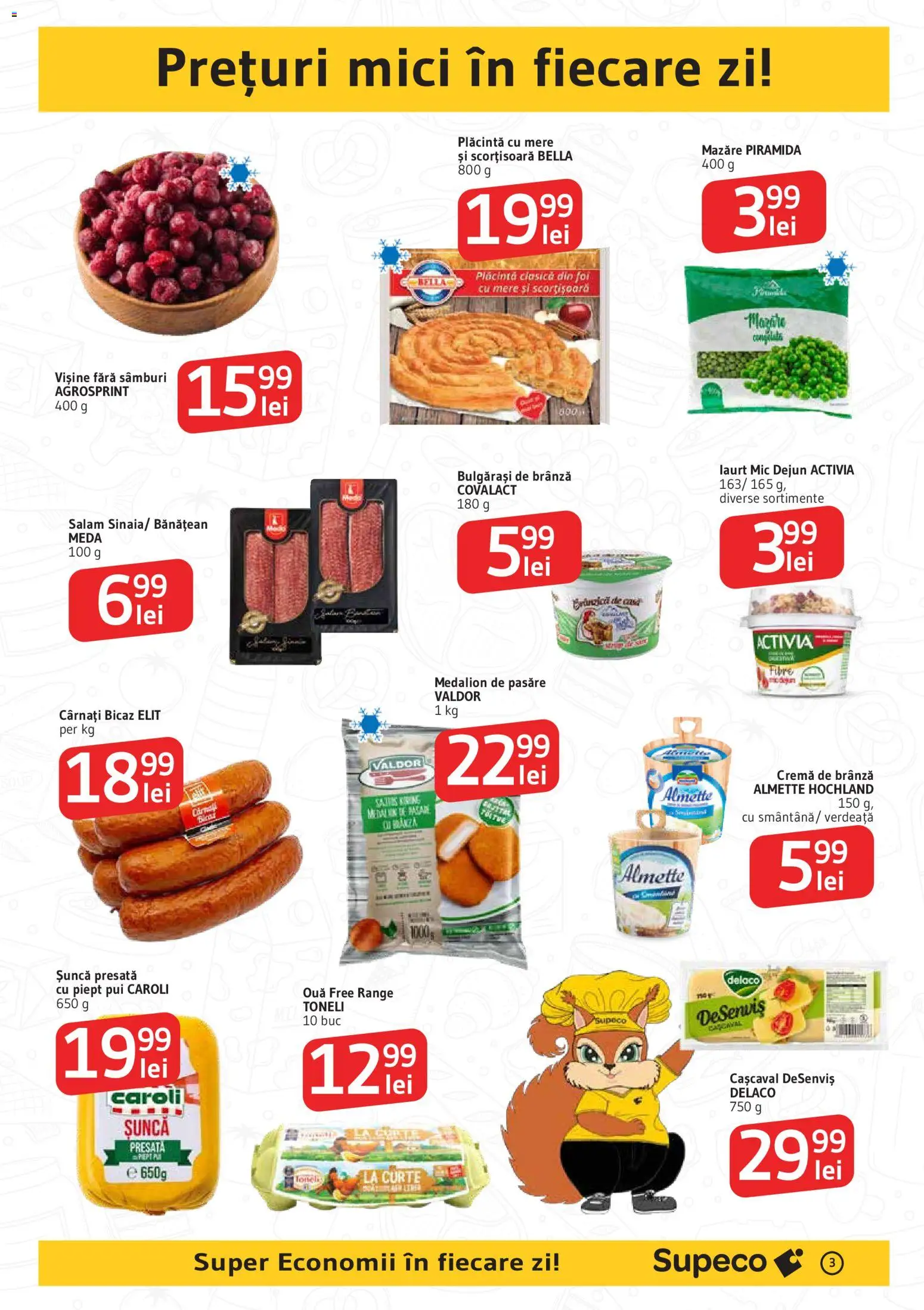 Catalog Supeco 5 - 17 Februarie 2026 | Pagina 3 | Produse: Light Kedi Konservesi, Brânză, Cremă de brânză, Verdeață