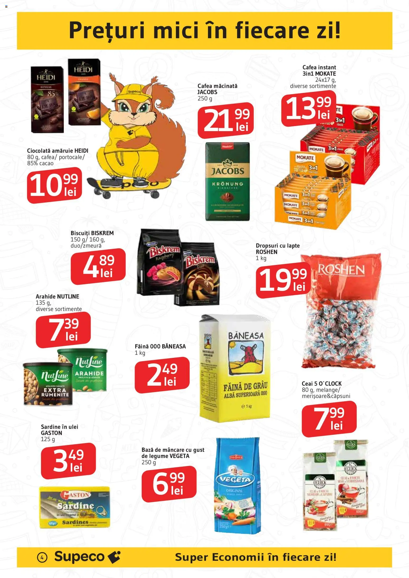 Catalog Supeco 5 - 17 Februarie 2026 | Pagina 4 | Produse: Mici, Cafea, Ceai, Biscuiți