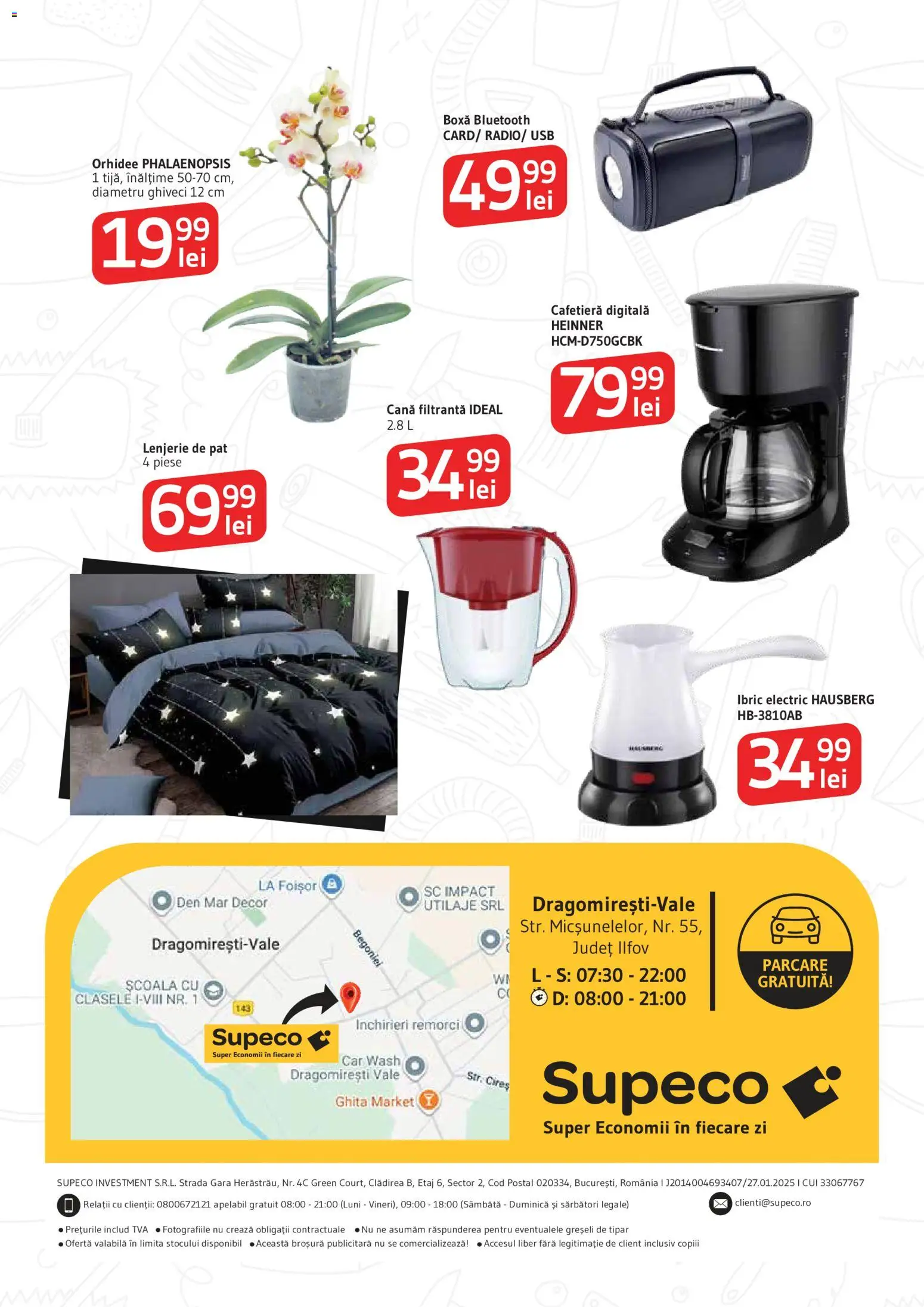 Catalog Supeco 5 - 17 Februarie 2026 | Pagina 6 | Produse: Usb, Orhidee, Pat, Peluş Köpek Yatağı