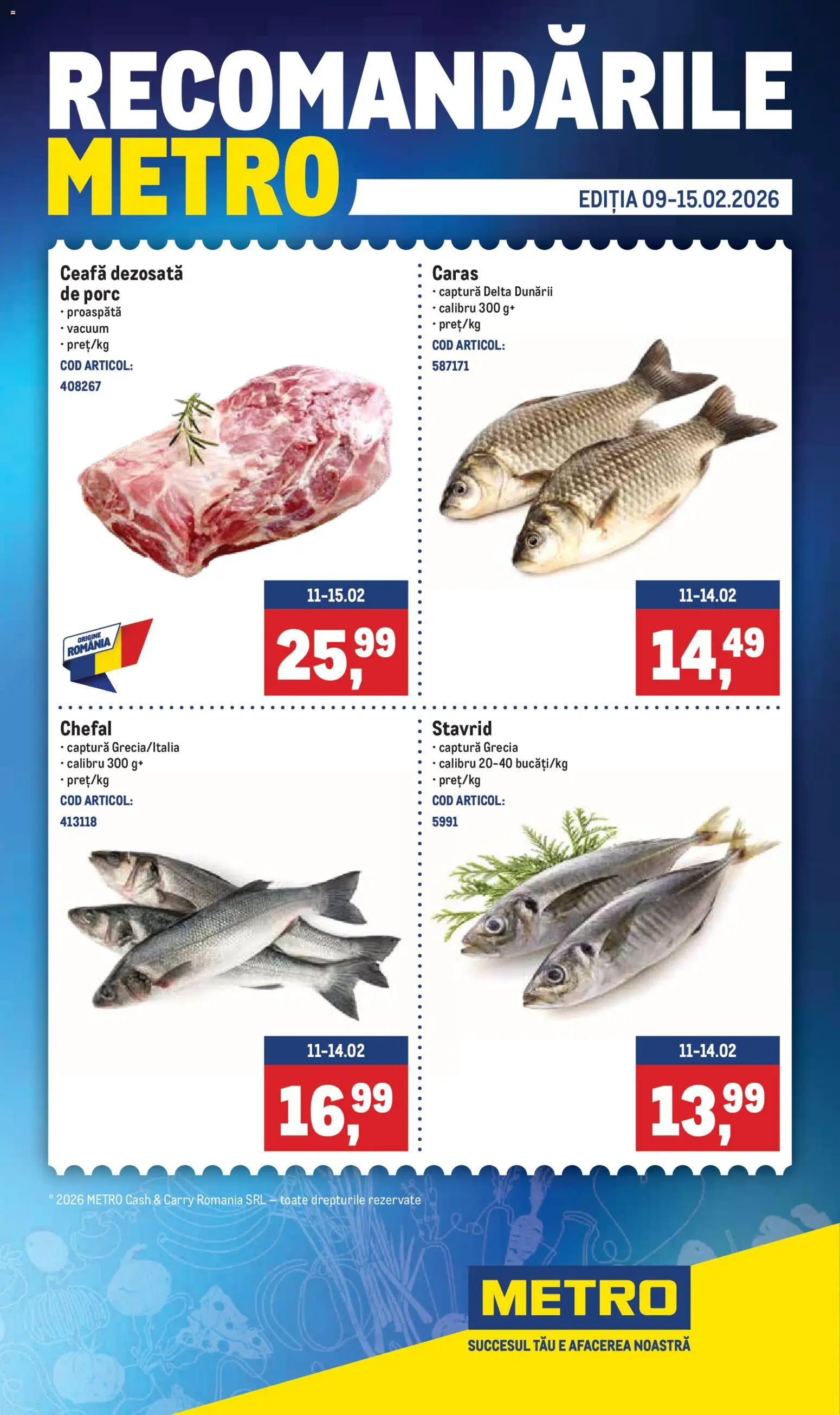 Catalog METRO 9 - 14 Februarie 2026 | Pagina 1