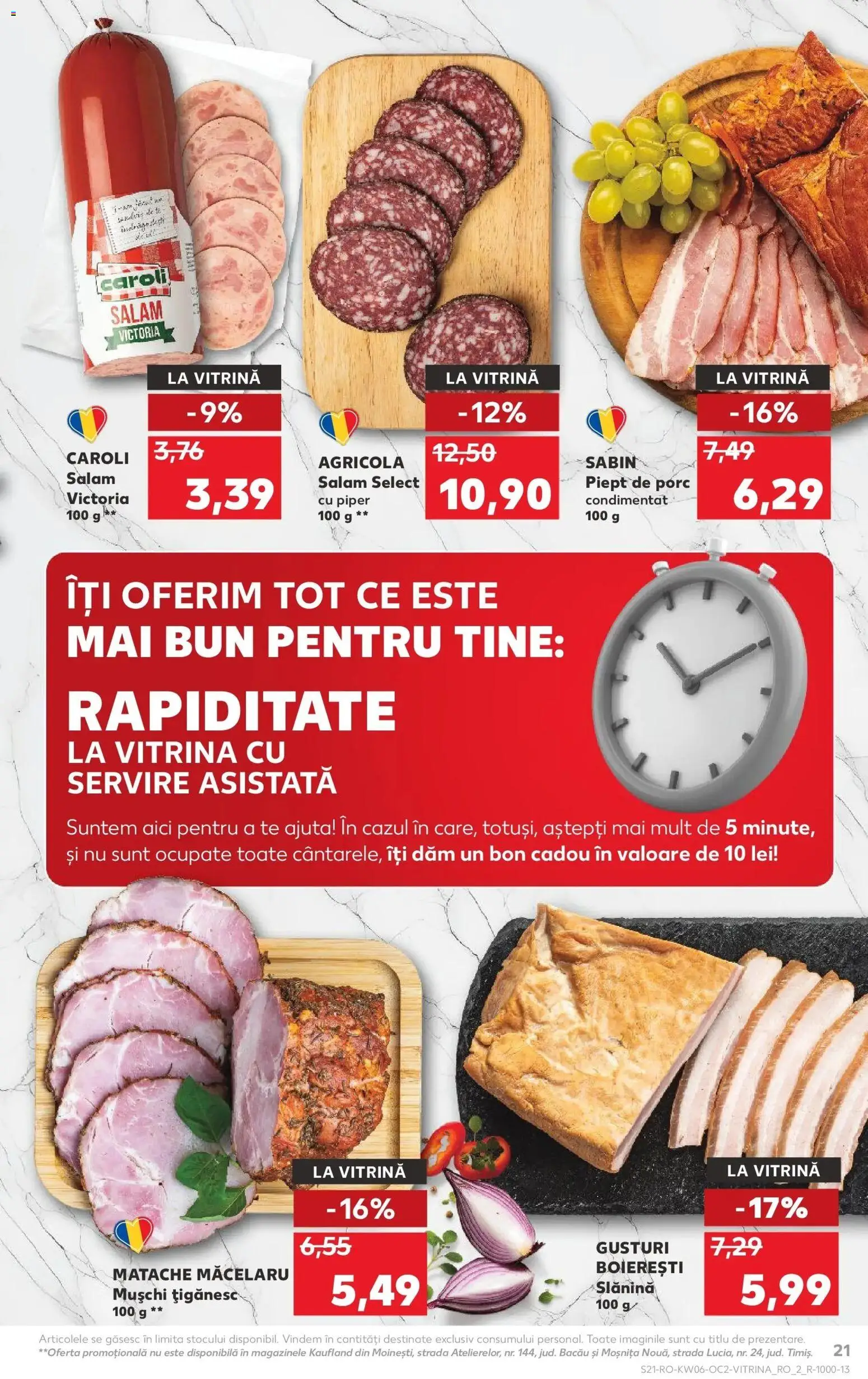 Catalog Kaufland 4 - 9 Februarie 2026 | Pagina 21 | Produse: Vitrină, Salam, Piper