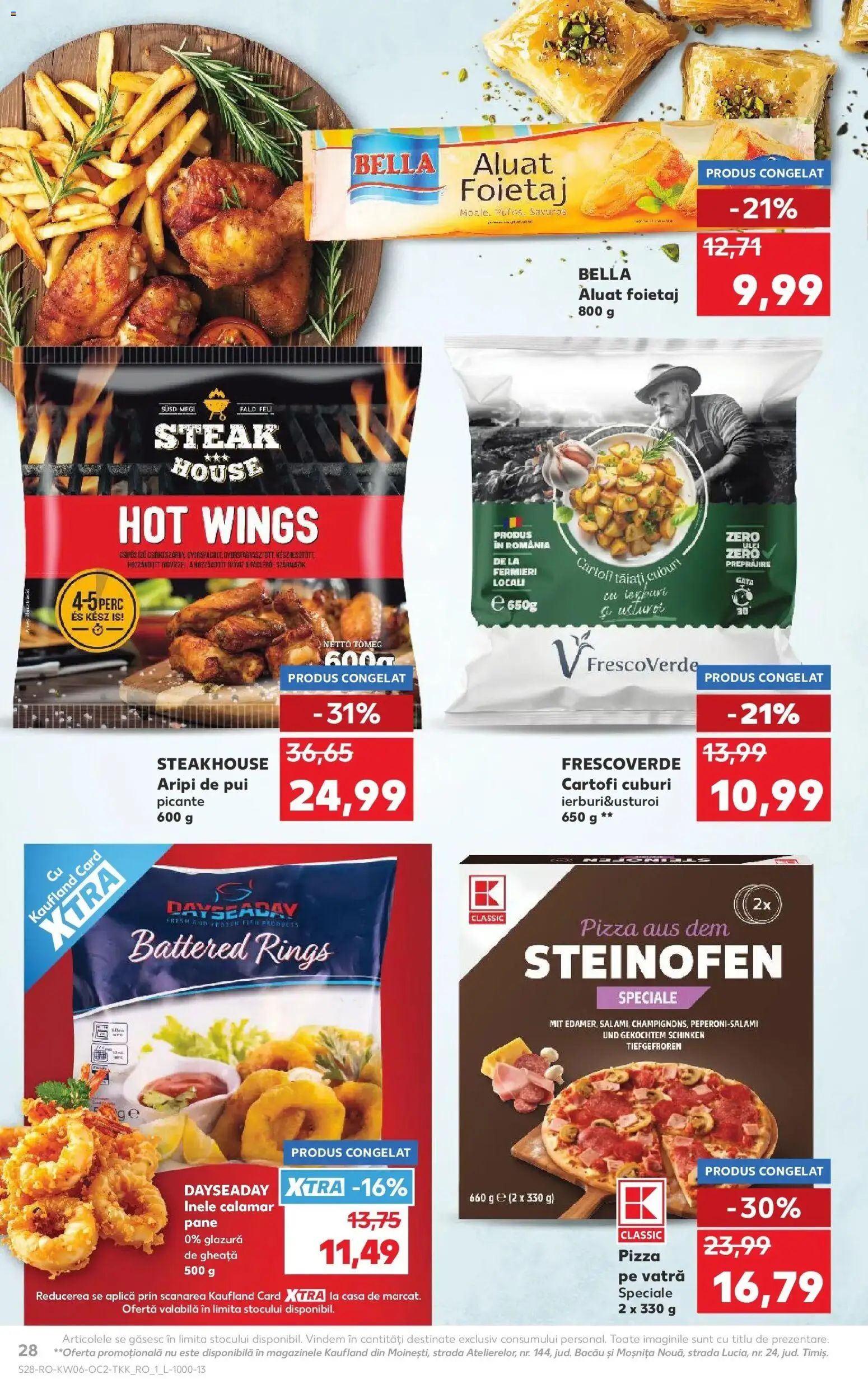 Catalog Kaufland 4 - 9 Februarie 2026 | Pagina 28 | Produse: Hacıyatmaz Kedi Oyuncağı, Aluat, Pizza, Usturoi