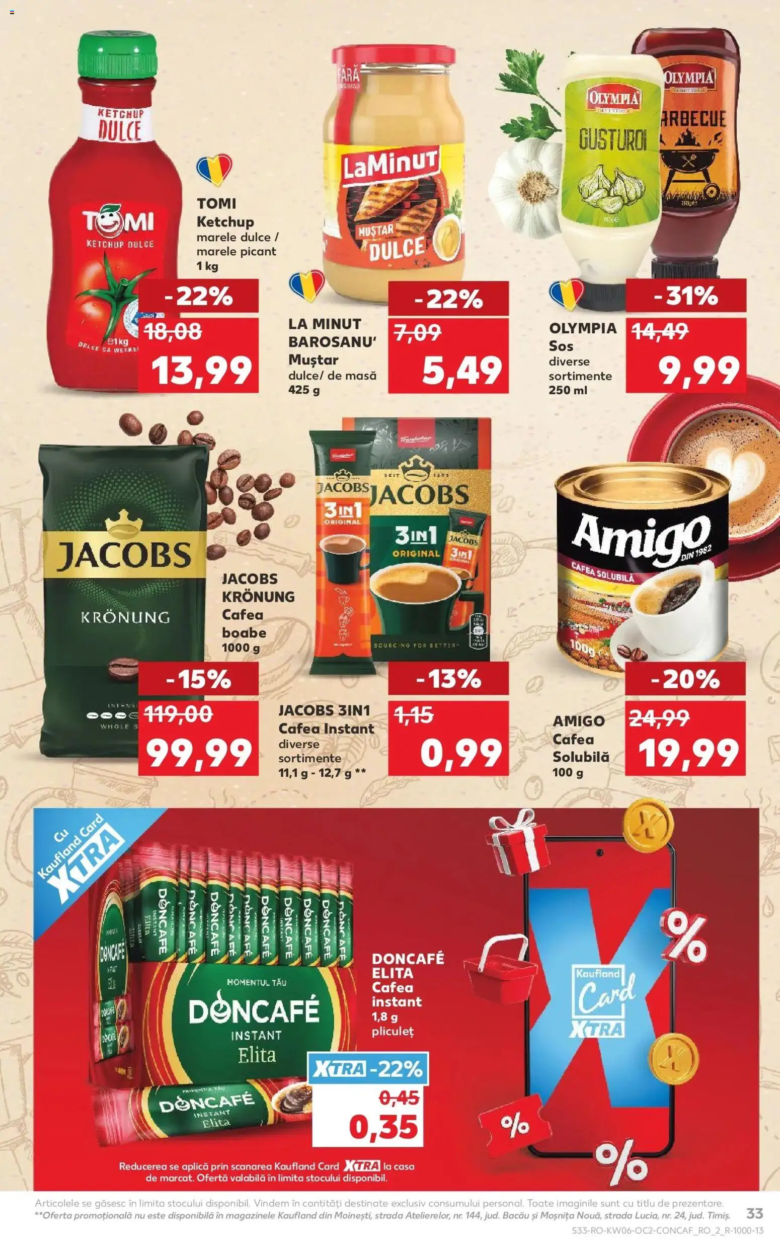 Catalog Kaufland 4 - 9 Februarie 2026 | Pagina 33 | Produse: Köpek çiti, Cafea, Ketchup, Sos
