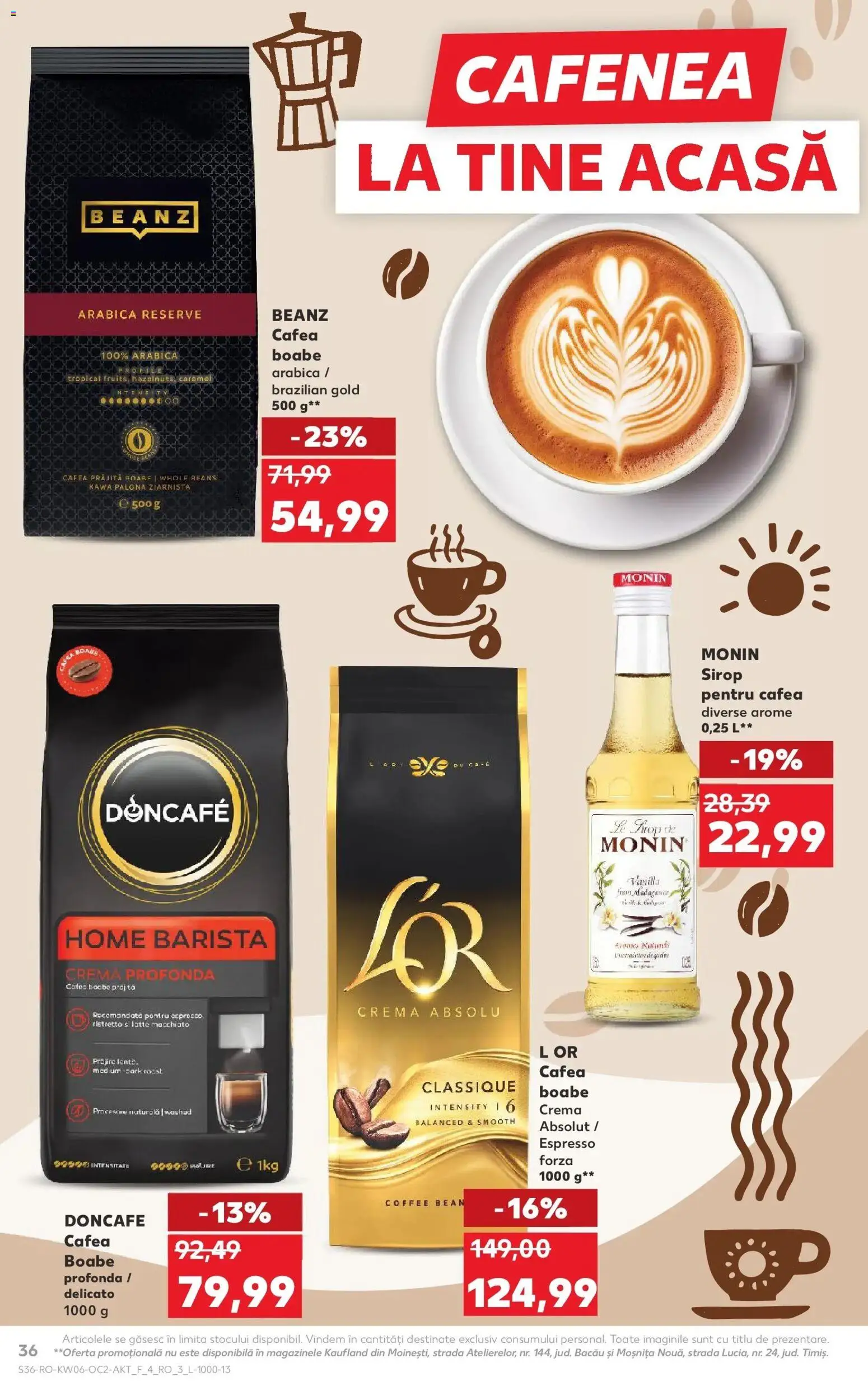 Catalog Kaufland 4 - 9 Februarie 2026 | Pagina 36 | Produse: Lunettes pour le ski, Cremă, Cafea, Sirop