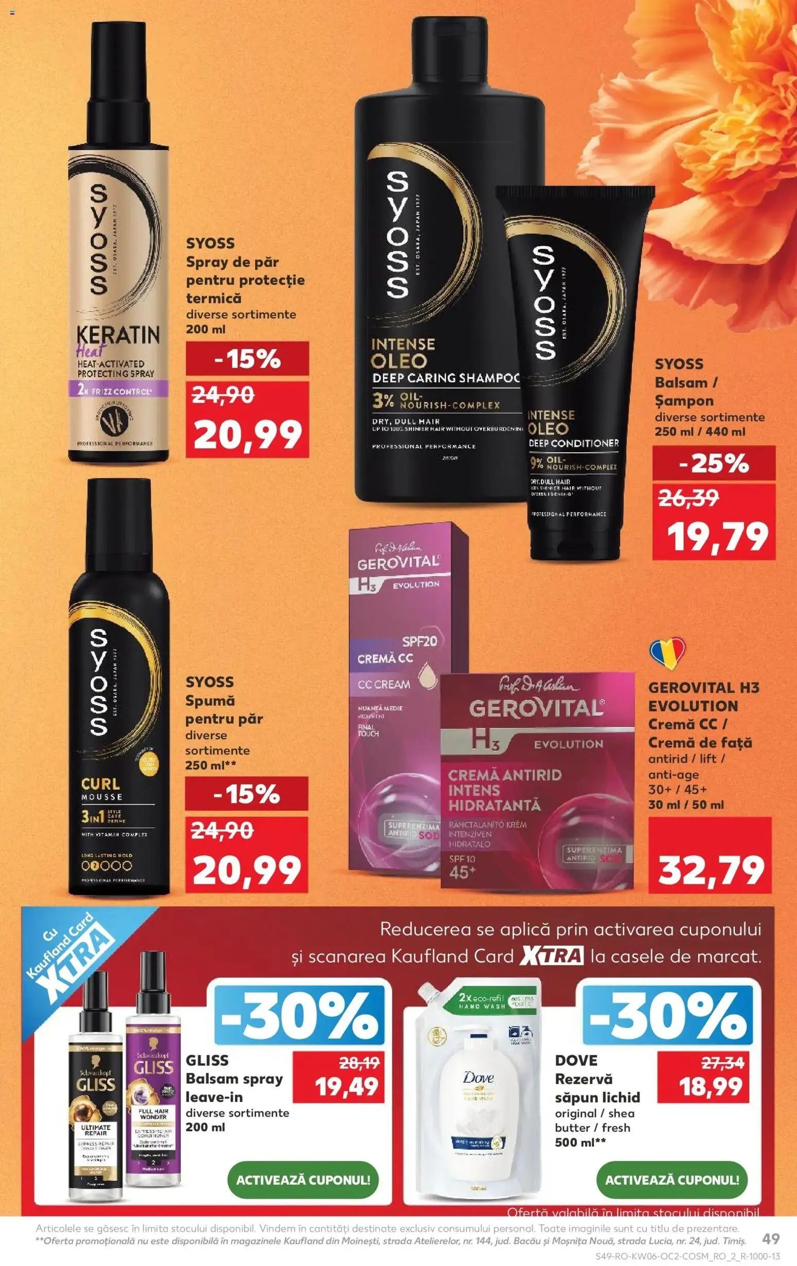 Catalog Kaufland 4 - 9 Februarie 2026 | Pagina 49 | Produse: Cc cream, Șampon, Balsam, Săpun lichid