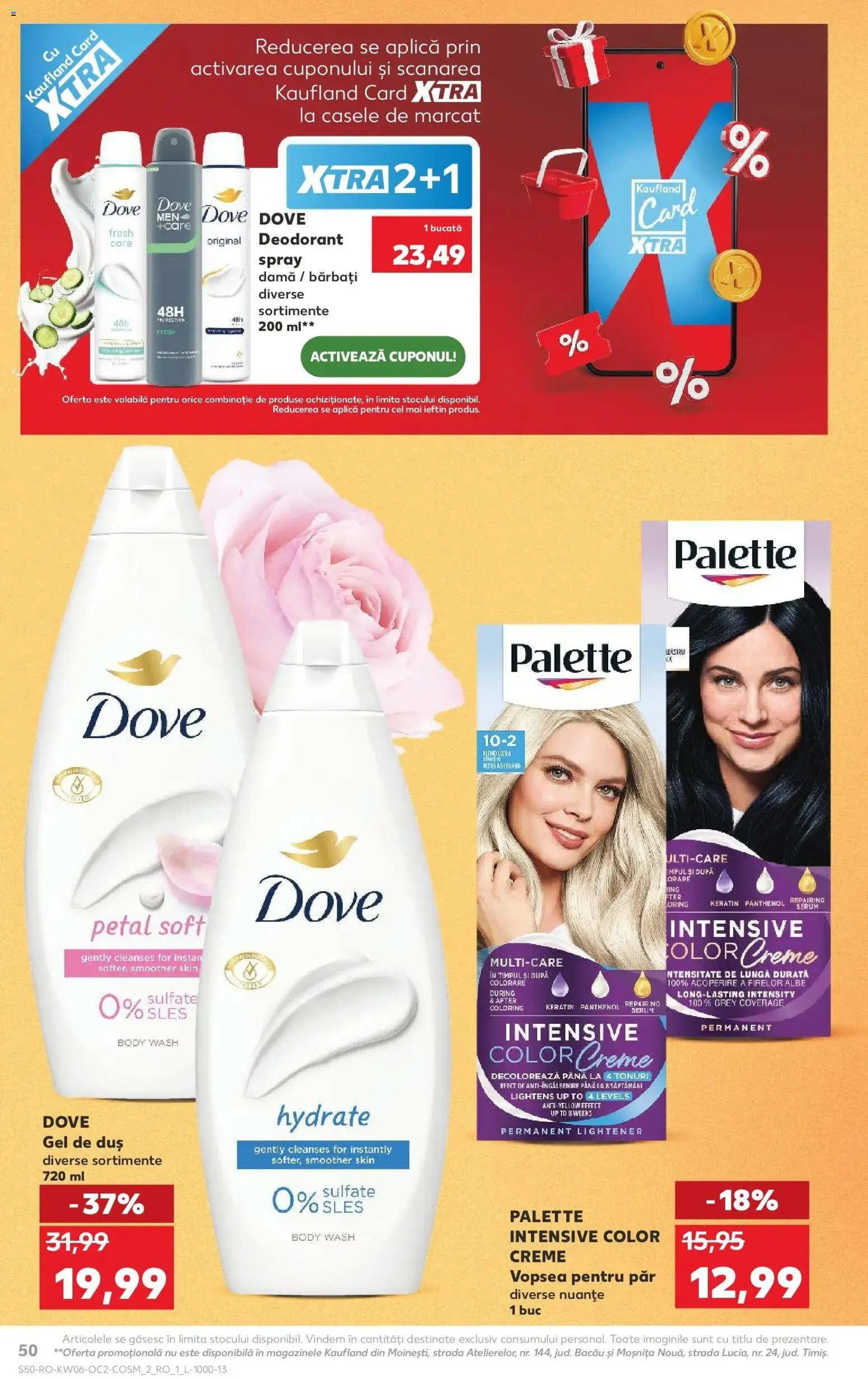 Catalog Kaufland 4 - 9 Februarie 2026 | Pagina 50 | Produse: Serum, Vopsea, Body, Deodorant