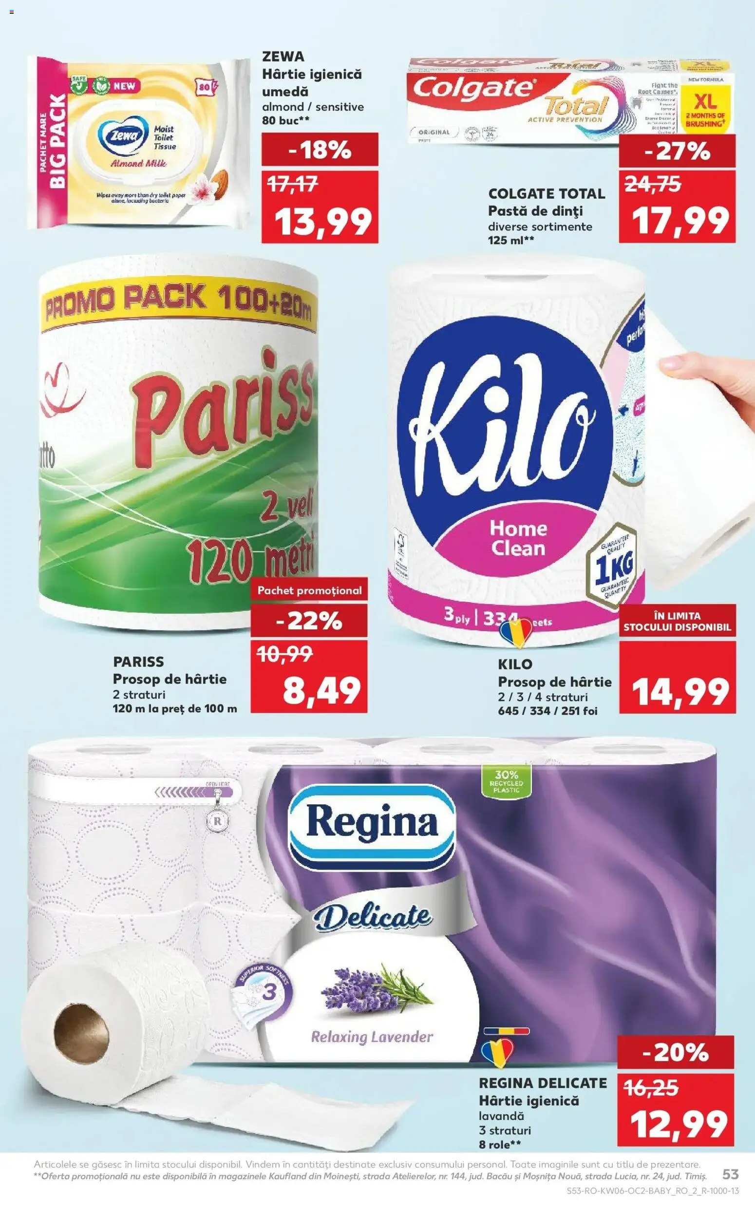 Catalog Kaufland 4 - 9 Februarie 2026 | Pagina 53 | Produse: Pomelo, Role, Pastă de dinți